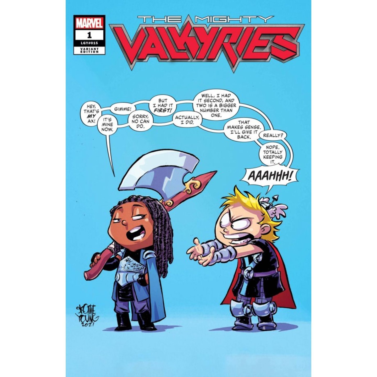 MIGHTY VALKYRIES #1 (OF 5) YOUNG VAR