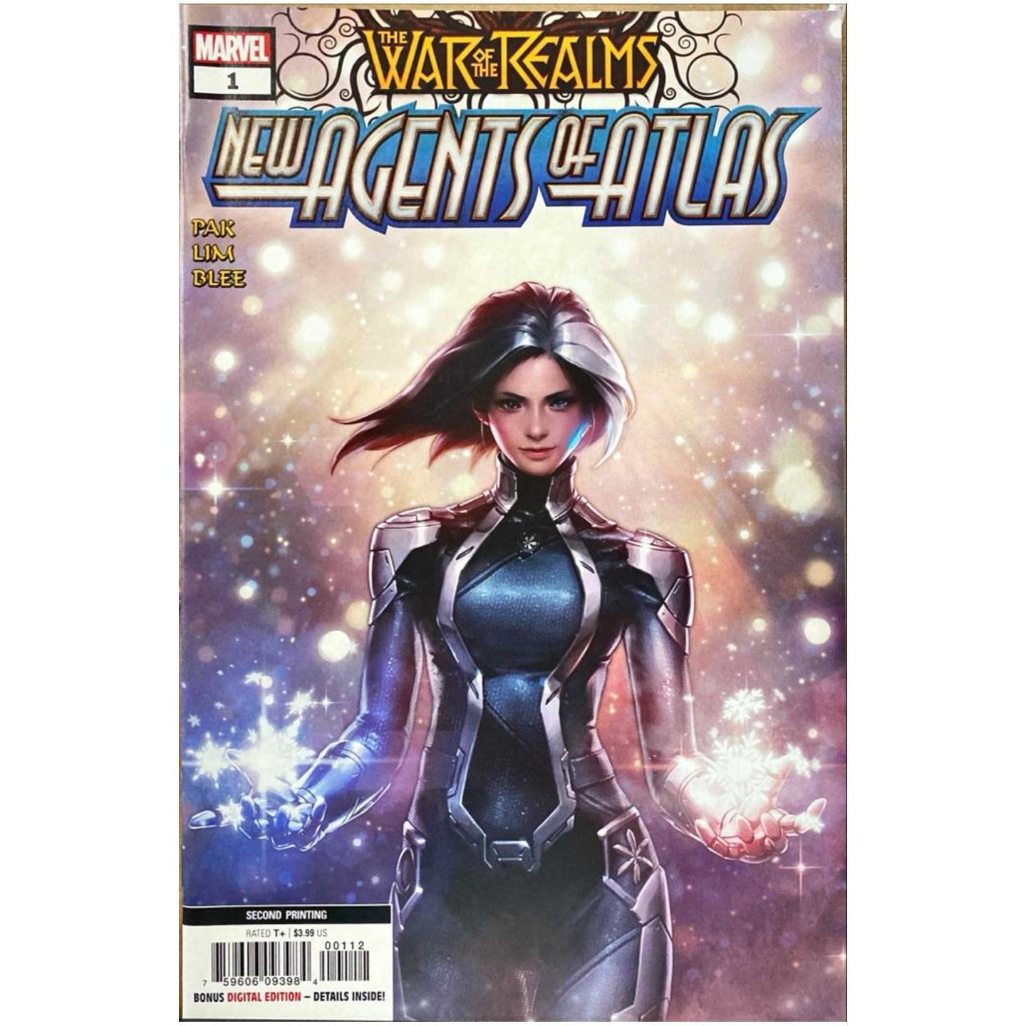 NEW AGENTS OF ATLAS 1 2ND PRINT NM CONDITION