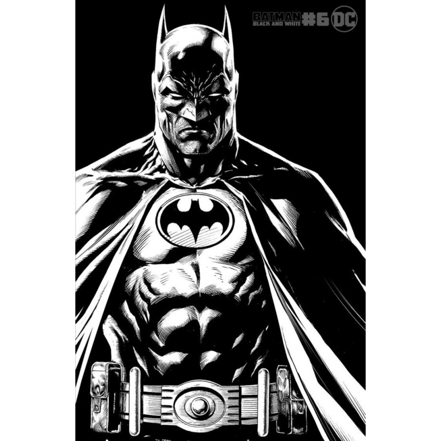 BATMAN BLACK AND WHITE #6 (OF 6) CVR B JASON FABOK VAR