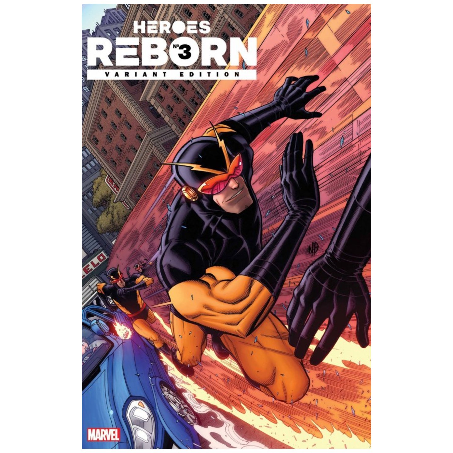 HEROES REBORN 3 125 Bradshaw Variant