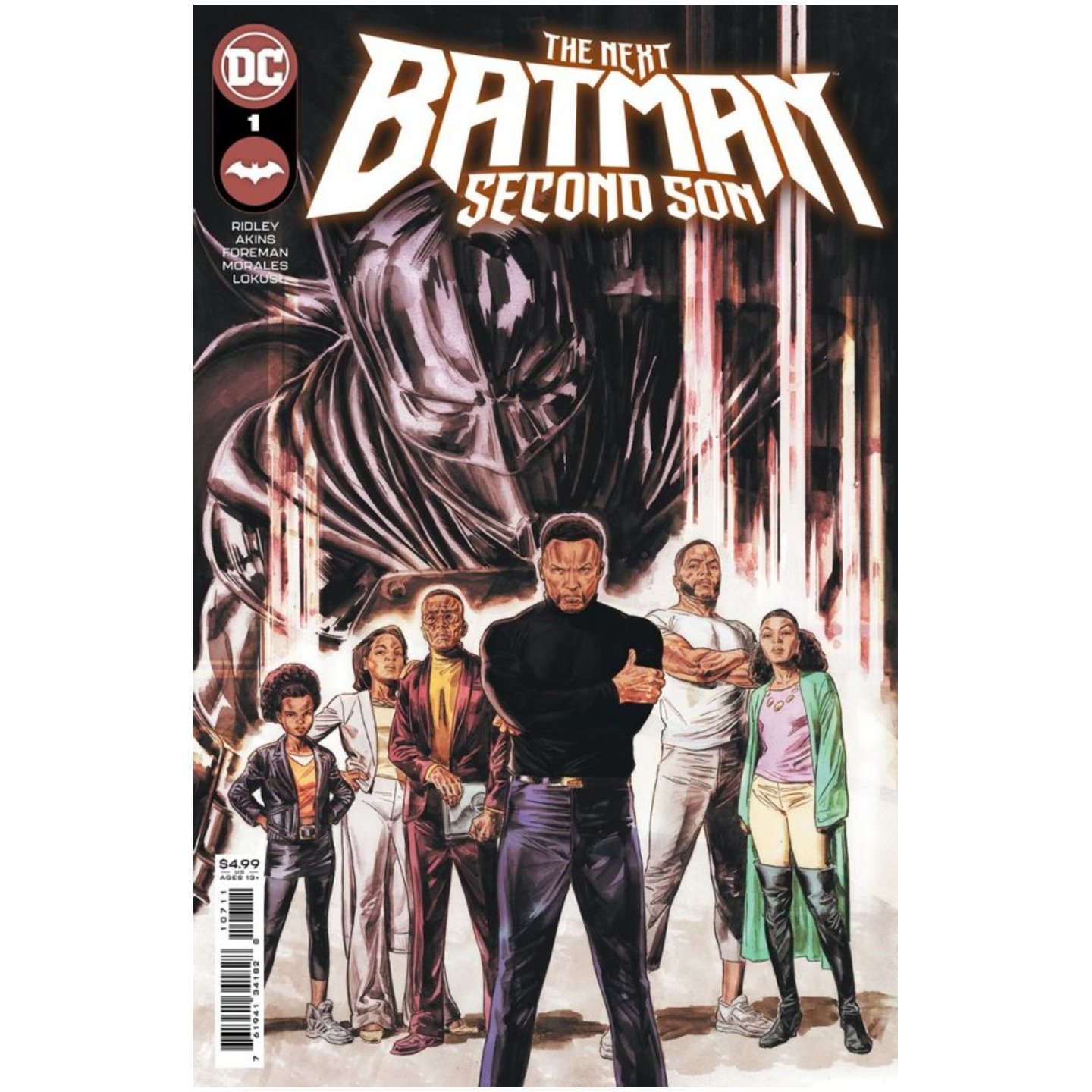 NEXT BATMAN SECOND SON #1 (OF 4) CVR A DOUG BRAITHWAITE