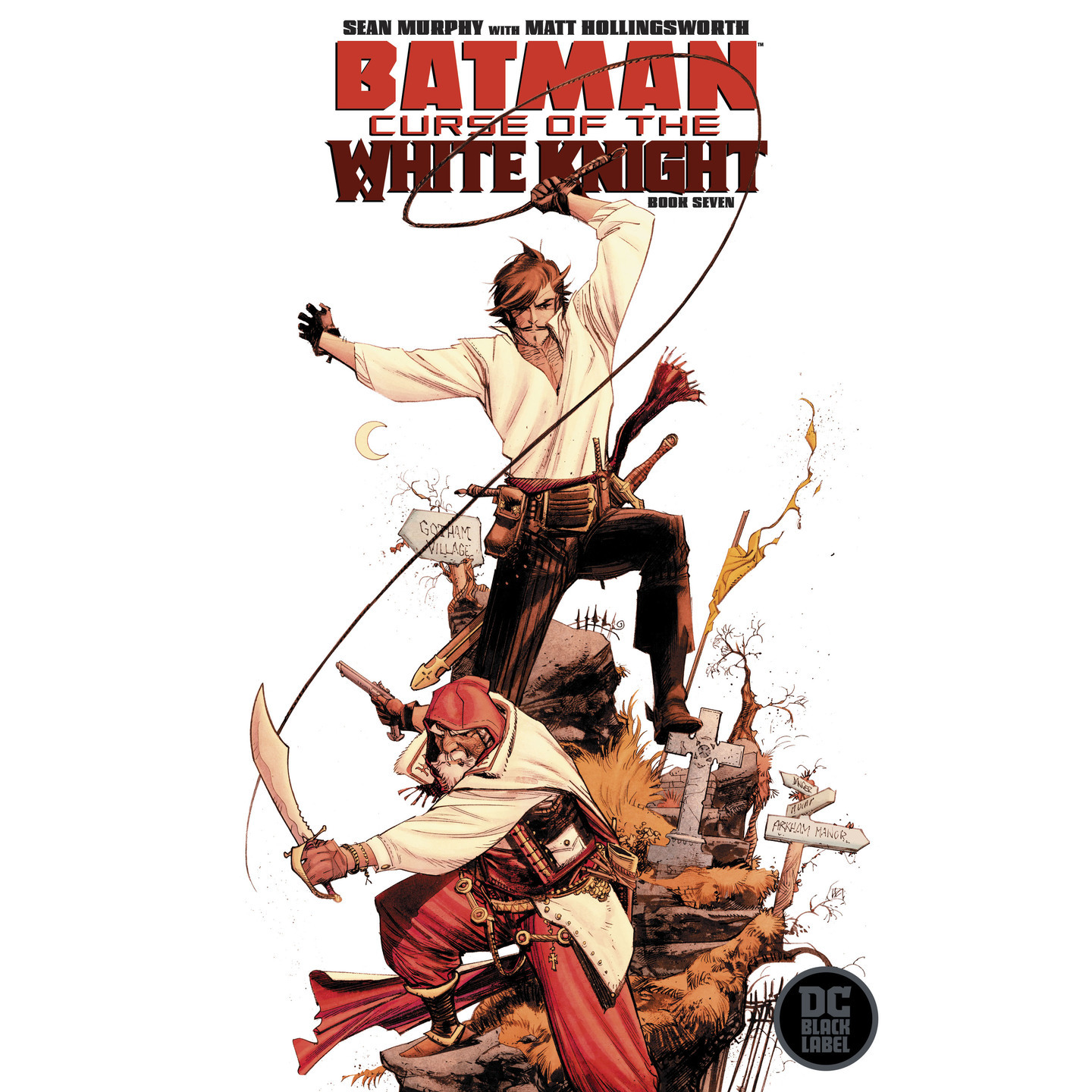 BATMAN CURSE OF THE WHITE KNIGHT 7 OF 8