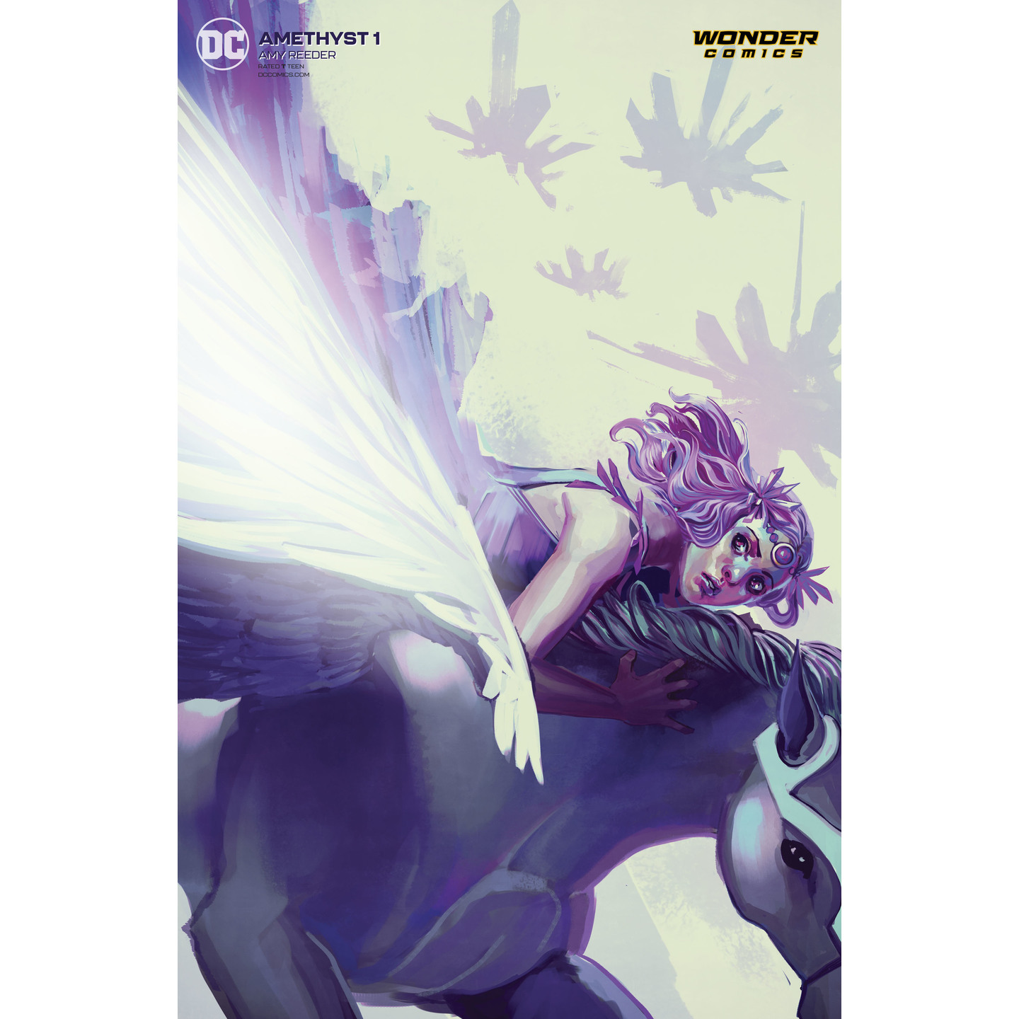 AMETHYST 1 OF 6 CARD STOCK STEPHANIE HANS VAR ED