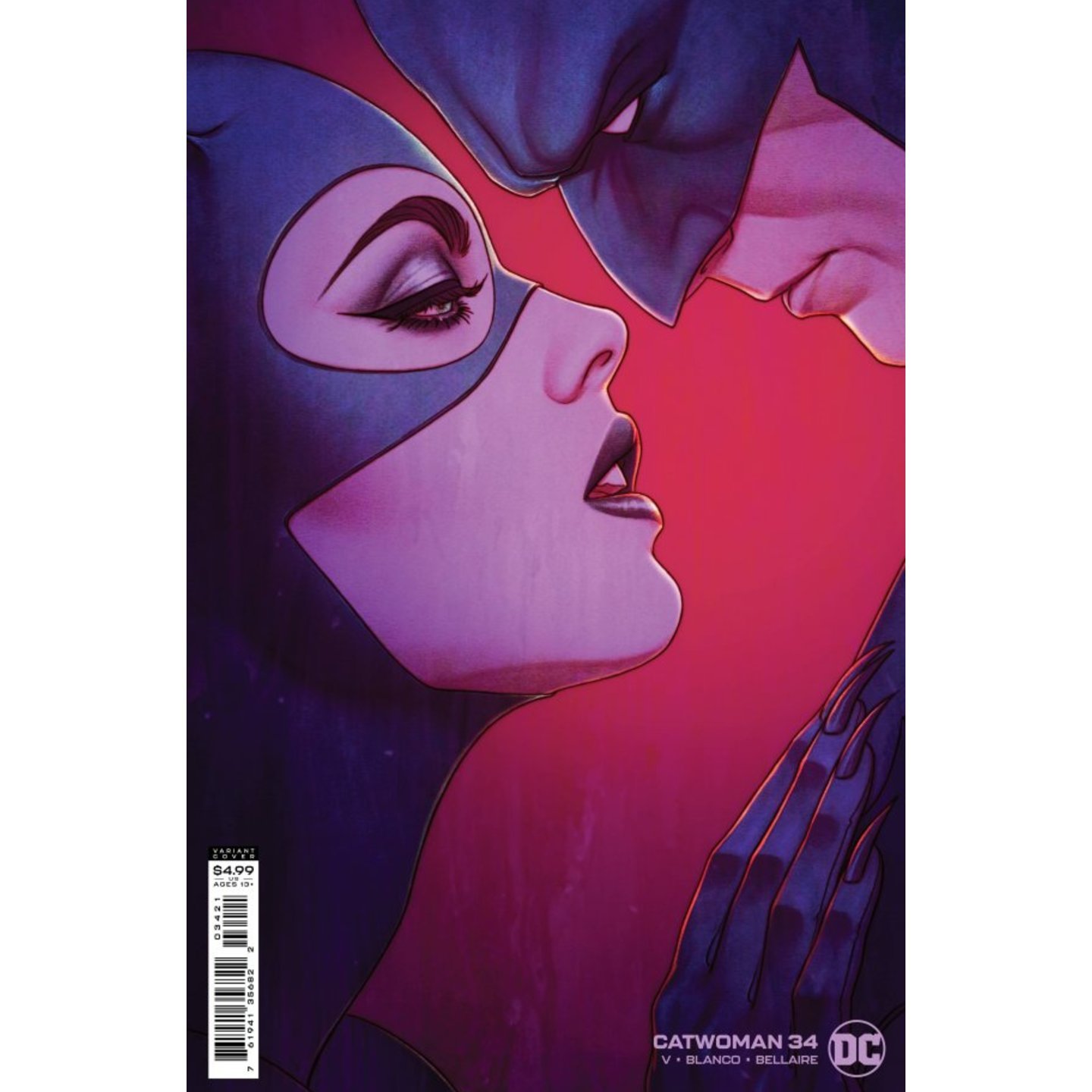 CATWOMAN #34 CVR B JENNY FRISON CARD STOCK VAR