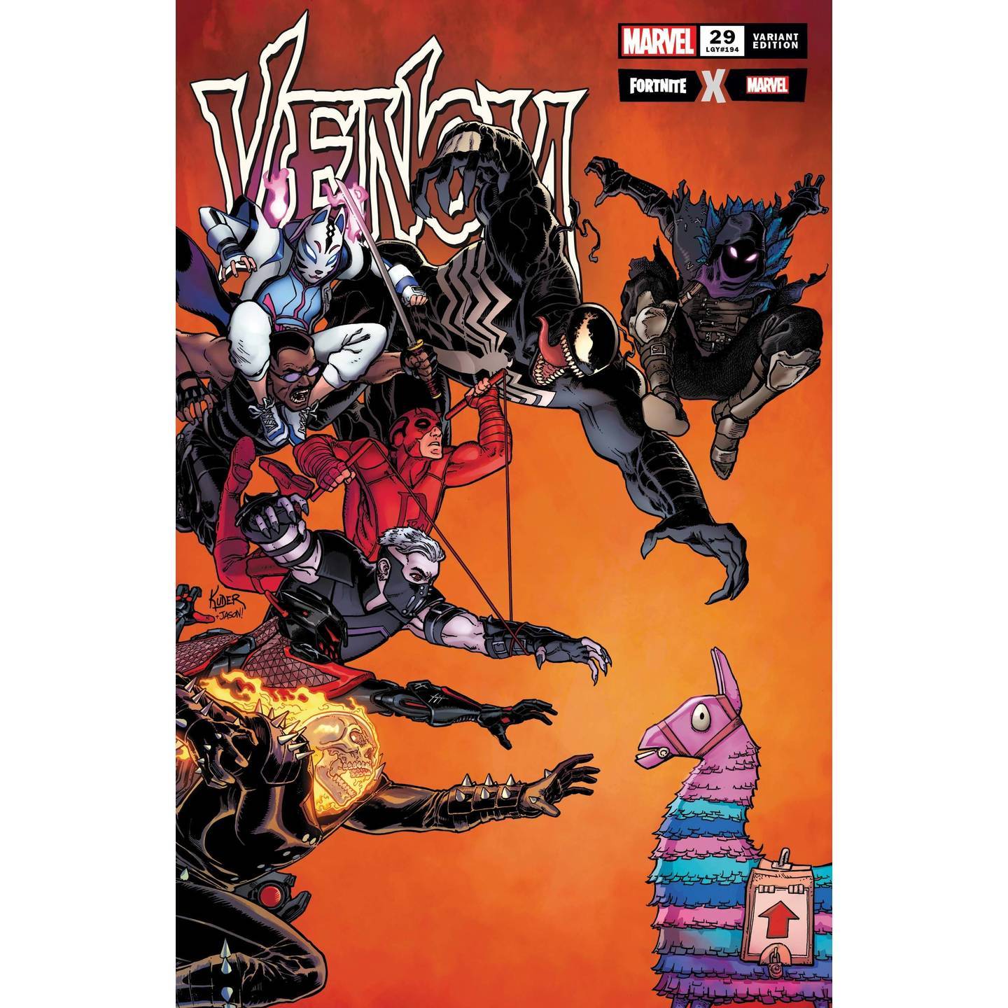 VENOM #29 KUDER FORTNITE VAR