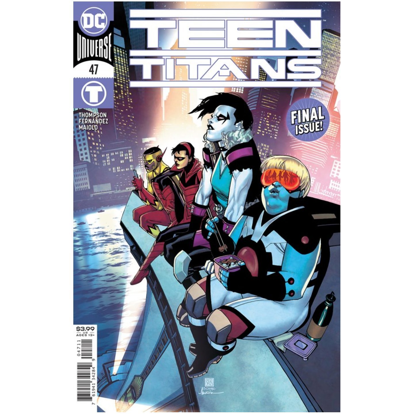 TEEN TITANS #47 CVR A BERNARD CHANG