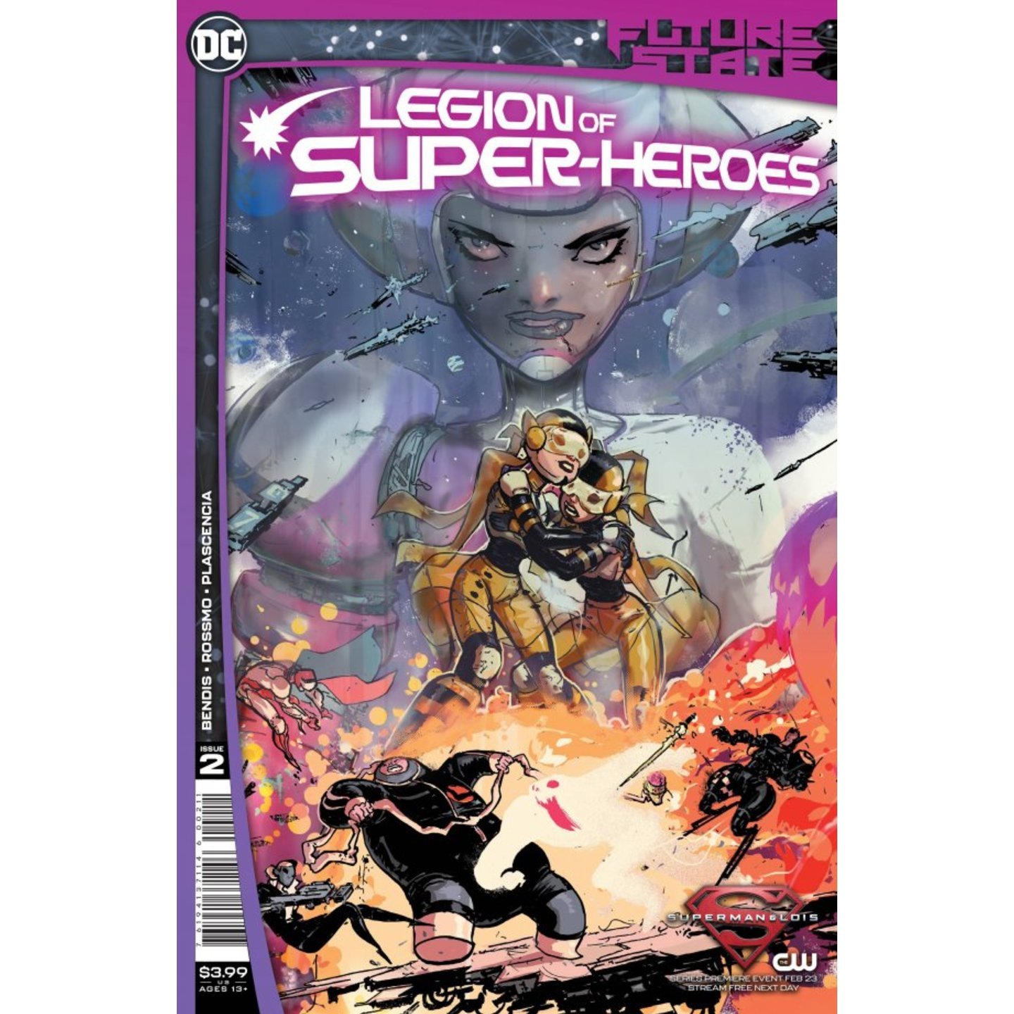 FUTURE STATE LEGION OF SUPER-HEROES #2 (OF 2) CVR A RILEY ROSSMO