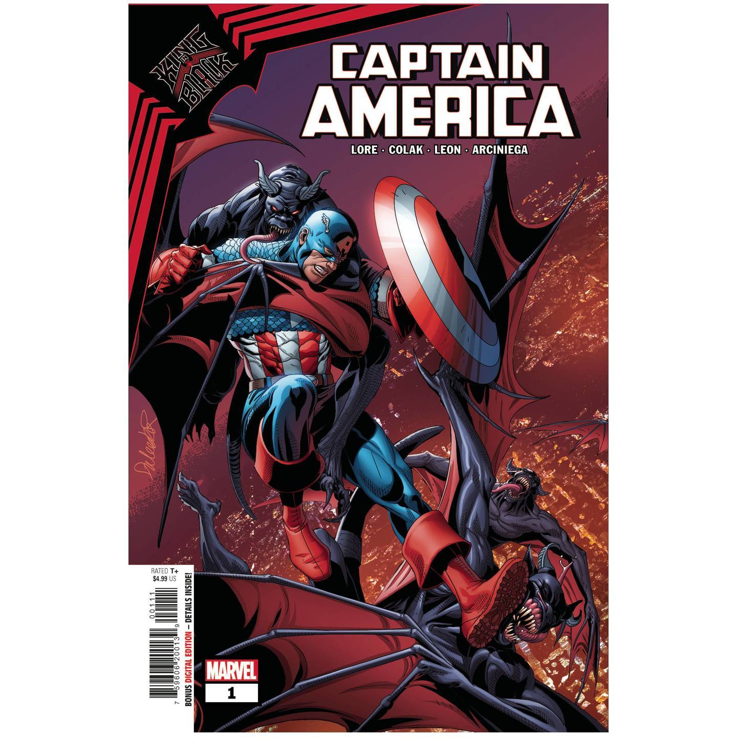 KING IN BLACK CAPTAIN AMERICA #1