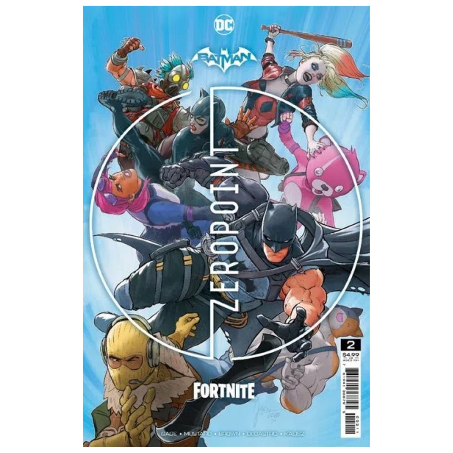 BATMAN FORTNITE ZERO POINT #2 (OF 6) CVR A MIKEL JANN