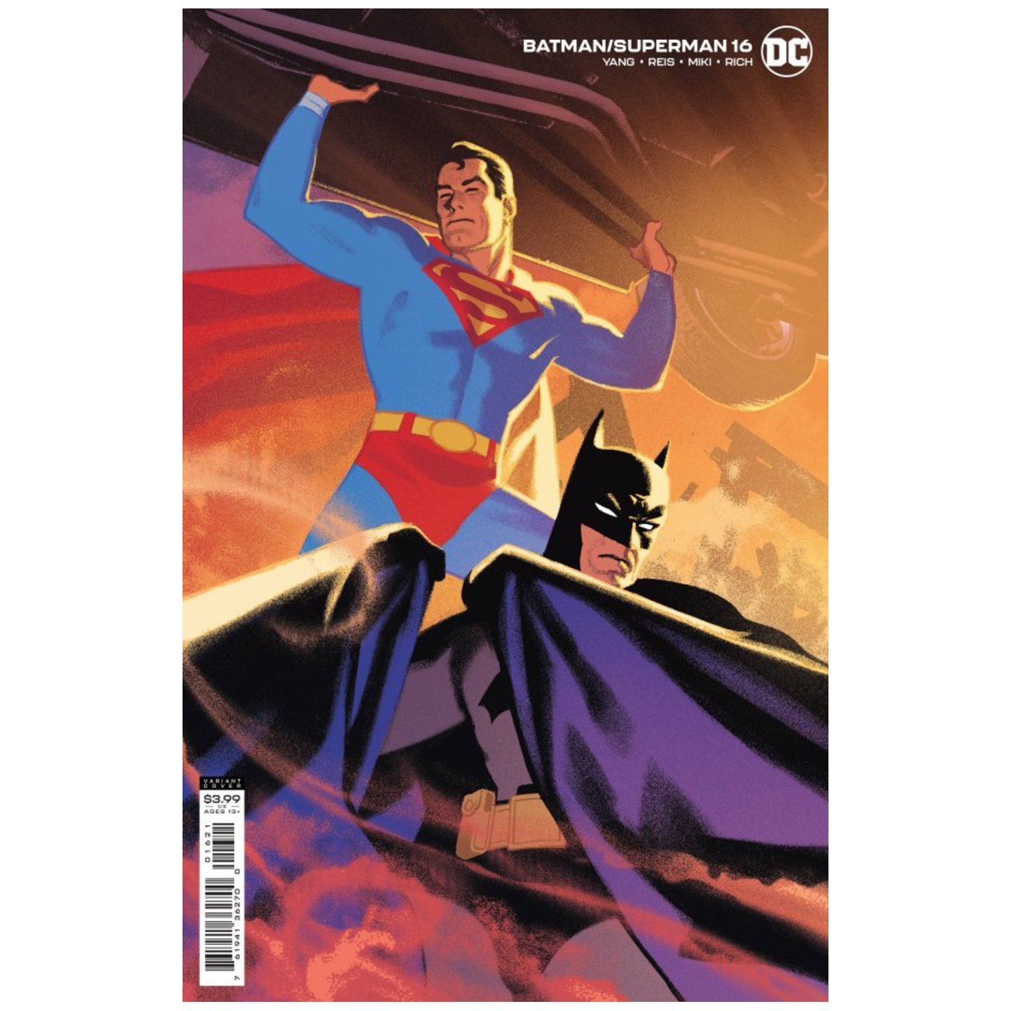 BATMAN SUPERMAN #16 CVR B GREG SMALLWOOD VAR