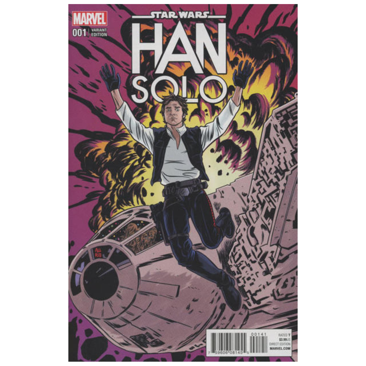 HAN SOLO #1 - INCENTIVE MIKE ALLRED VARIANT