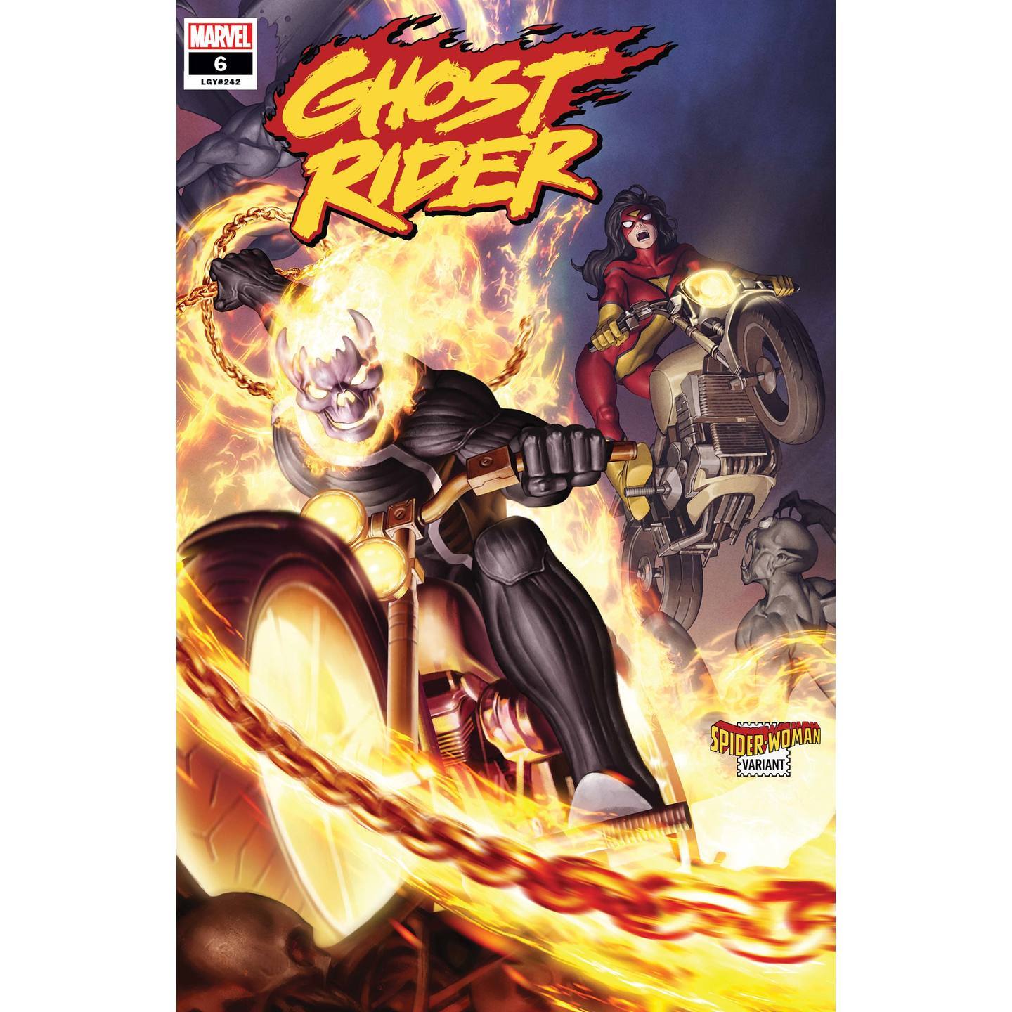 GHOST RIDER 6 YOON SPIDER-WOMAN VAR