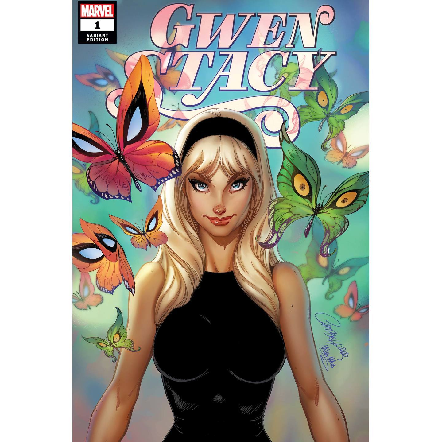 GWEN STACY 1 OF 5 J SCOTT CAMPBELL VAR