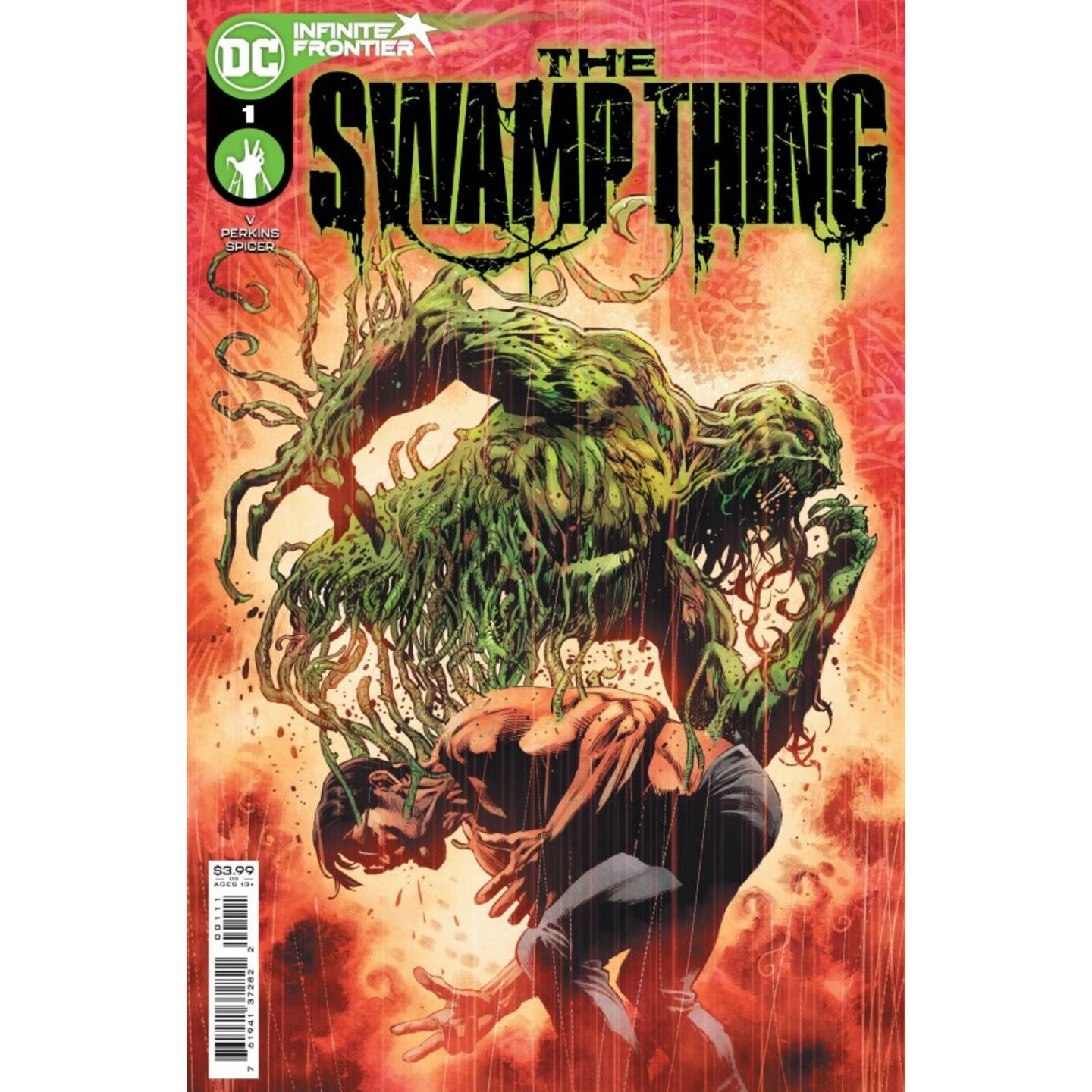 SWAMP THING #1 (OF 10) CVR A MIKE PERKINS