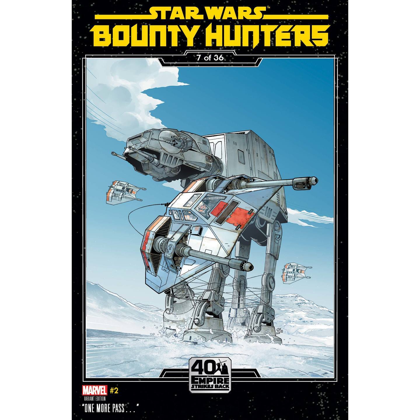 STAR WARS BOUNTY HUNTERS 2 SPROUSE EMPIRE STRIKES BACK VAR