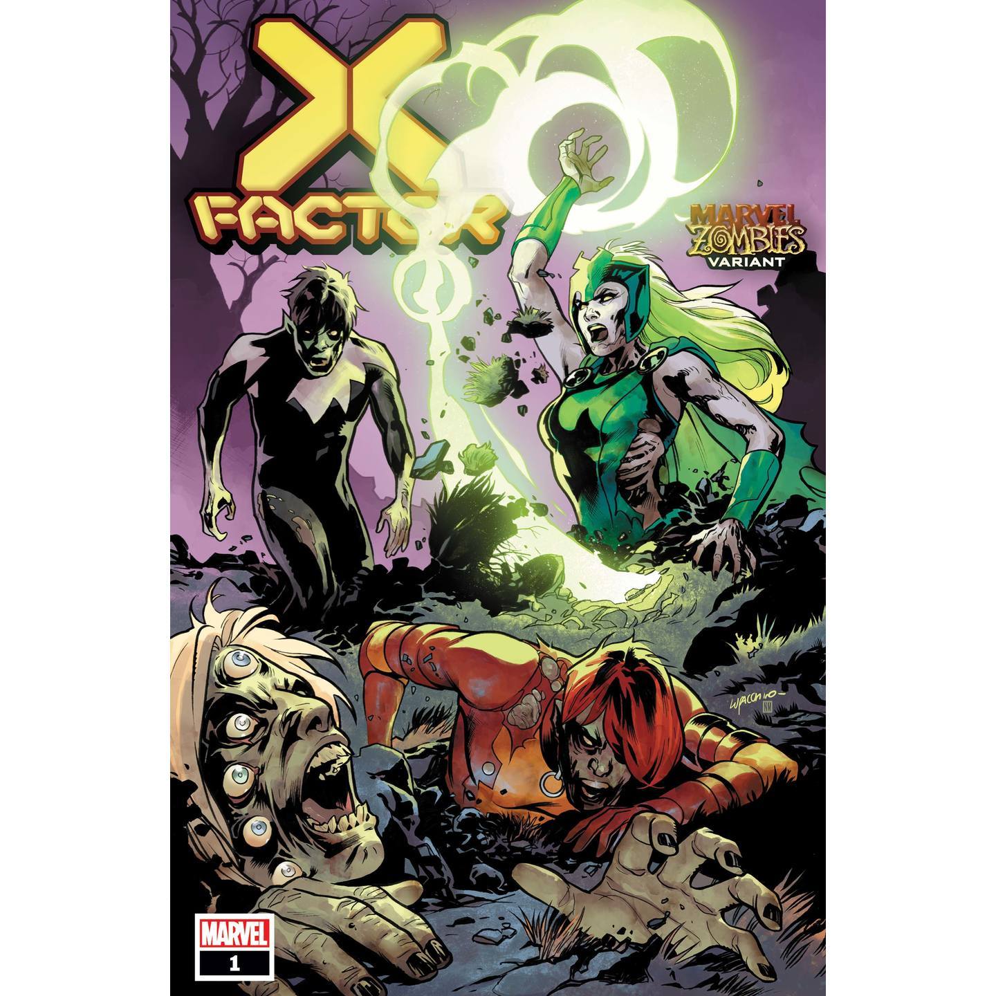 X-FACTOR #1 LUPACCHINO MARVEL ZOMBIES VAR