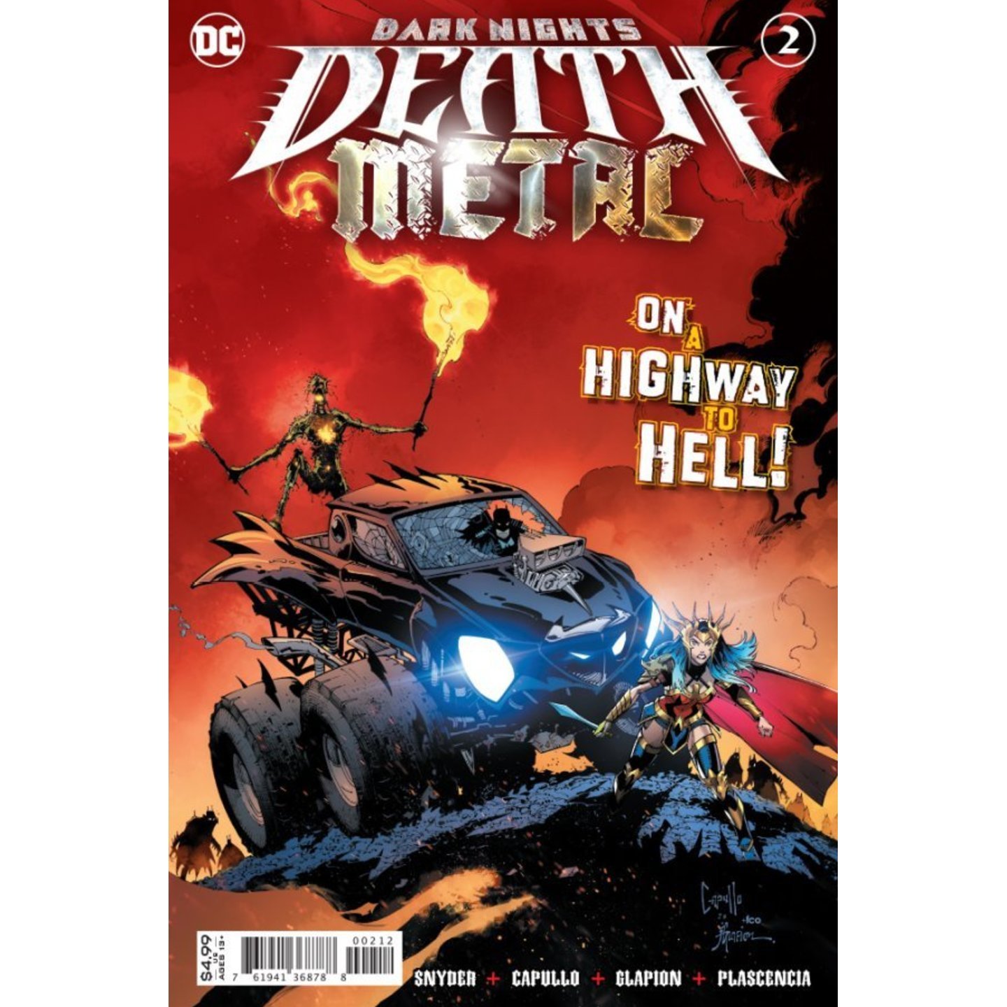 DARK NIGHTS DEATH METAL 2 OF 6 Second printing