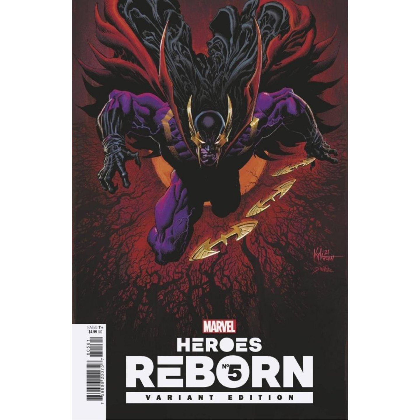 Heroes Reborn #5 1:25 Hotz Variant