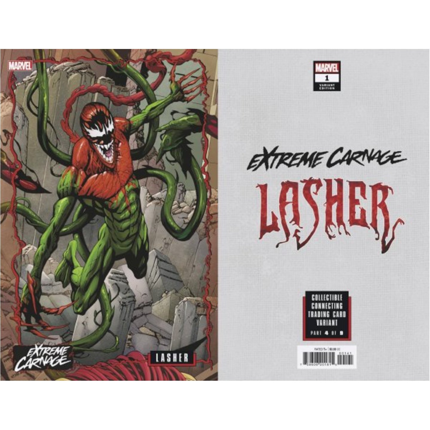 EXTREME CARNAGE LASHER #1 JOHNSON CONNECTING VAR