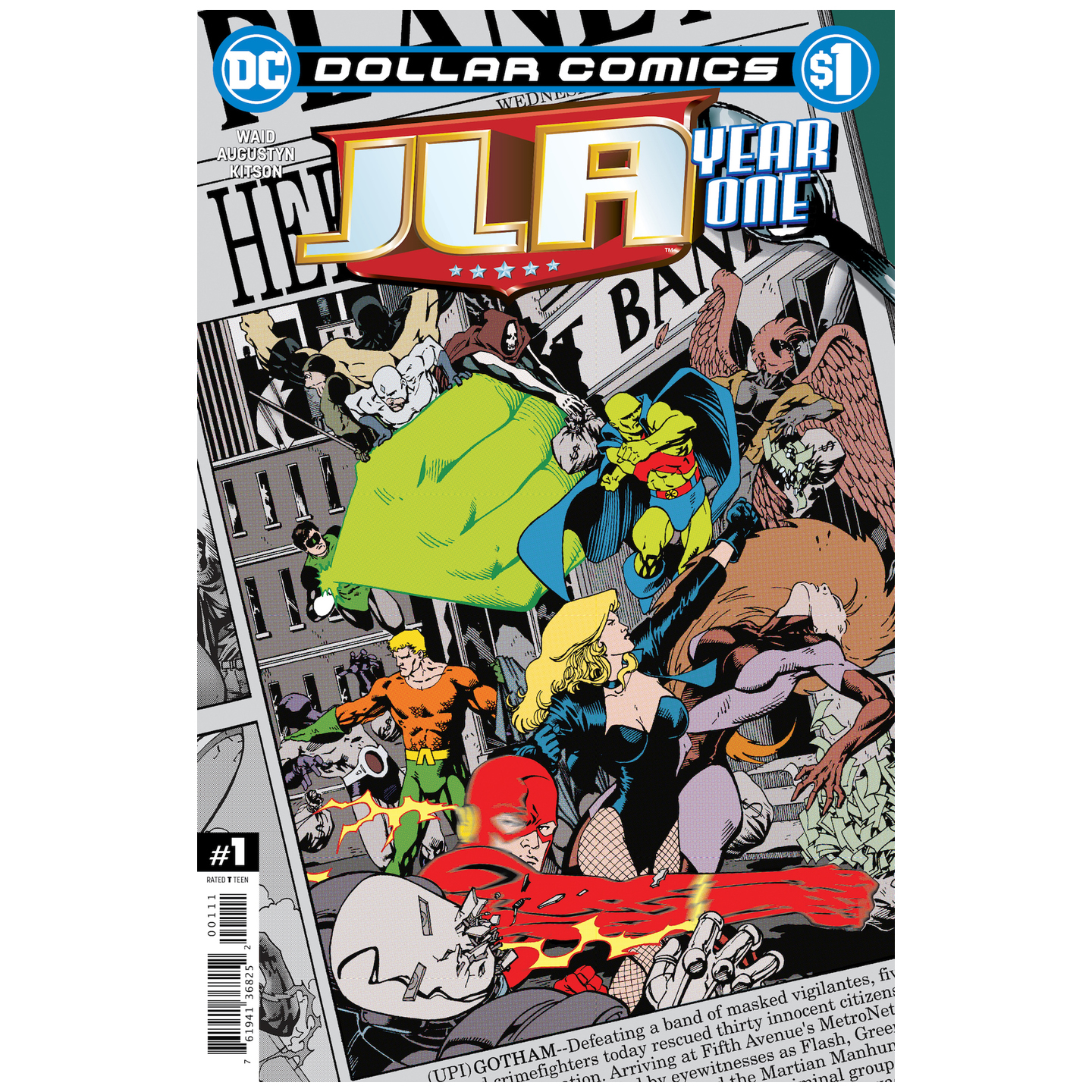 DOLLAR COMICS JLA YEAR ONE 1