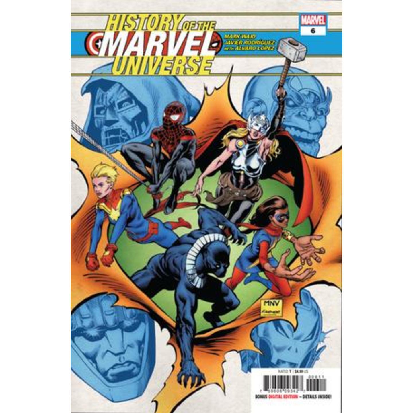 HISTORY OF MARVEL UNIVERSE 6 OF 6