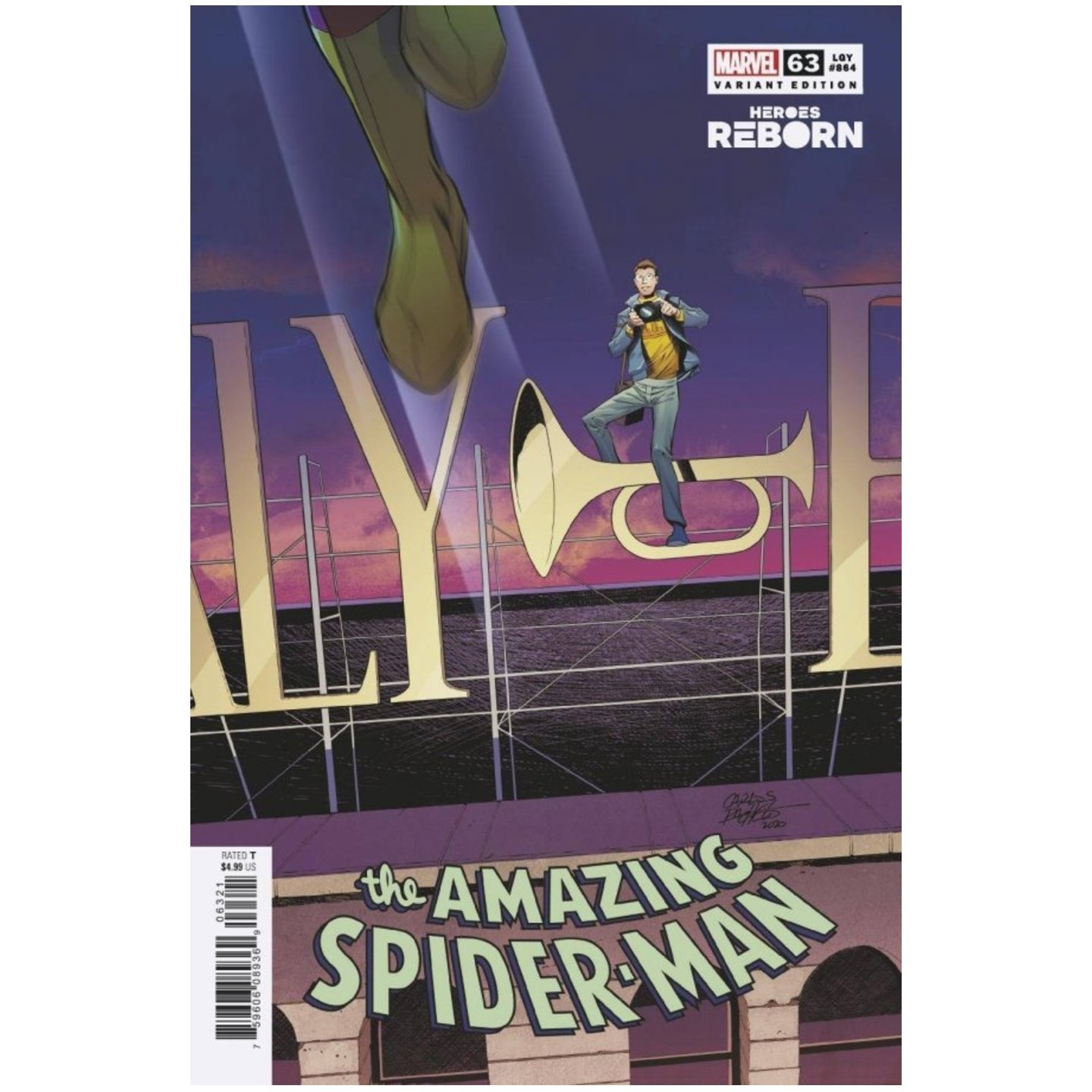 AMAZING SPIDER-MAN #63 PACHECO REBORN VAR