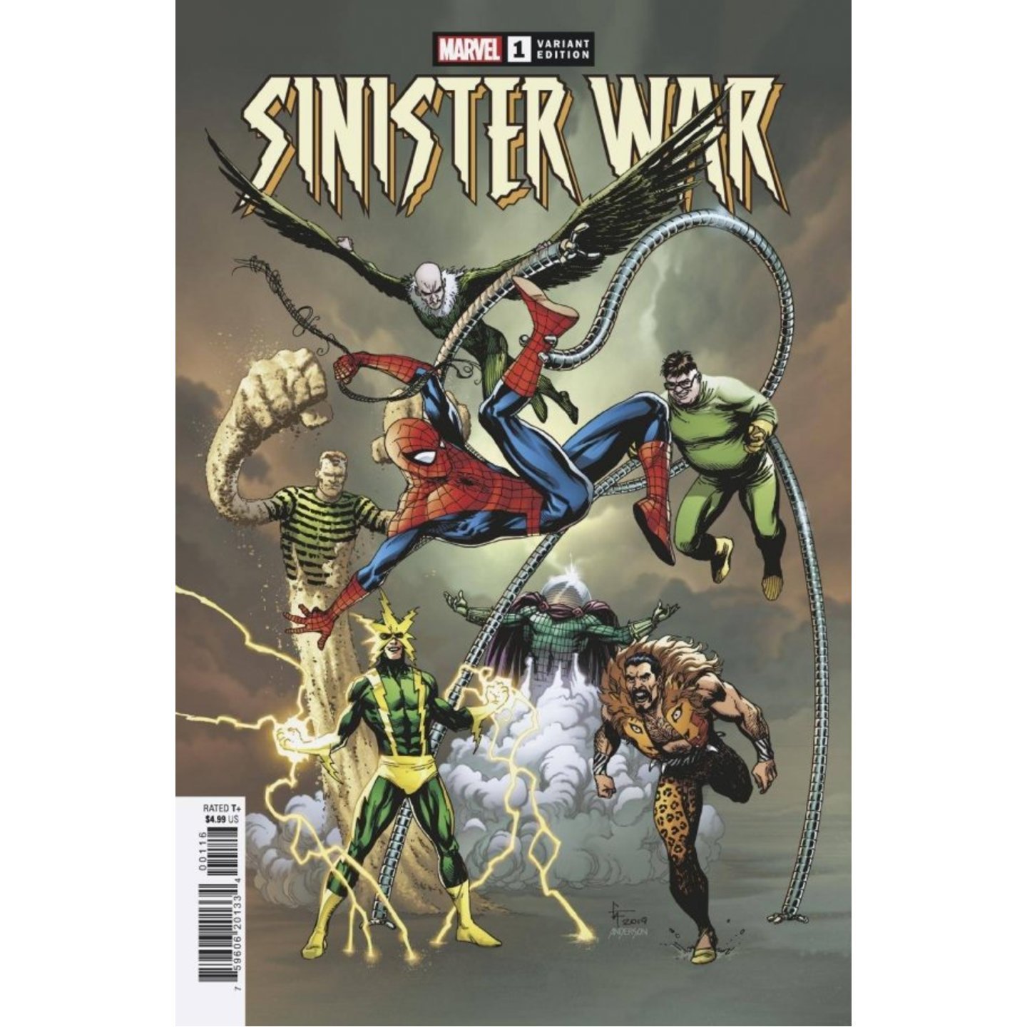 SINISTER WAR #1 (OF 4) FRANK VAR