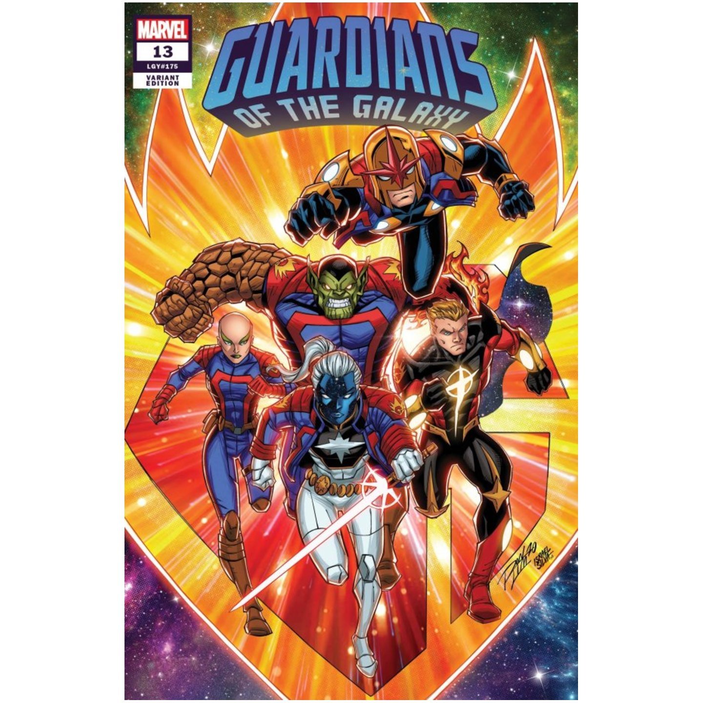 GUARDIANS OF THE GALAXY #13 RON LIM VAR