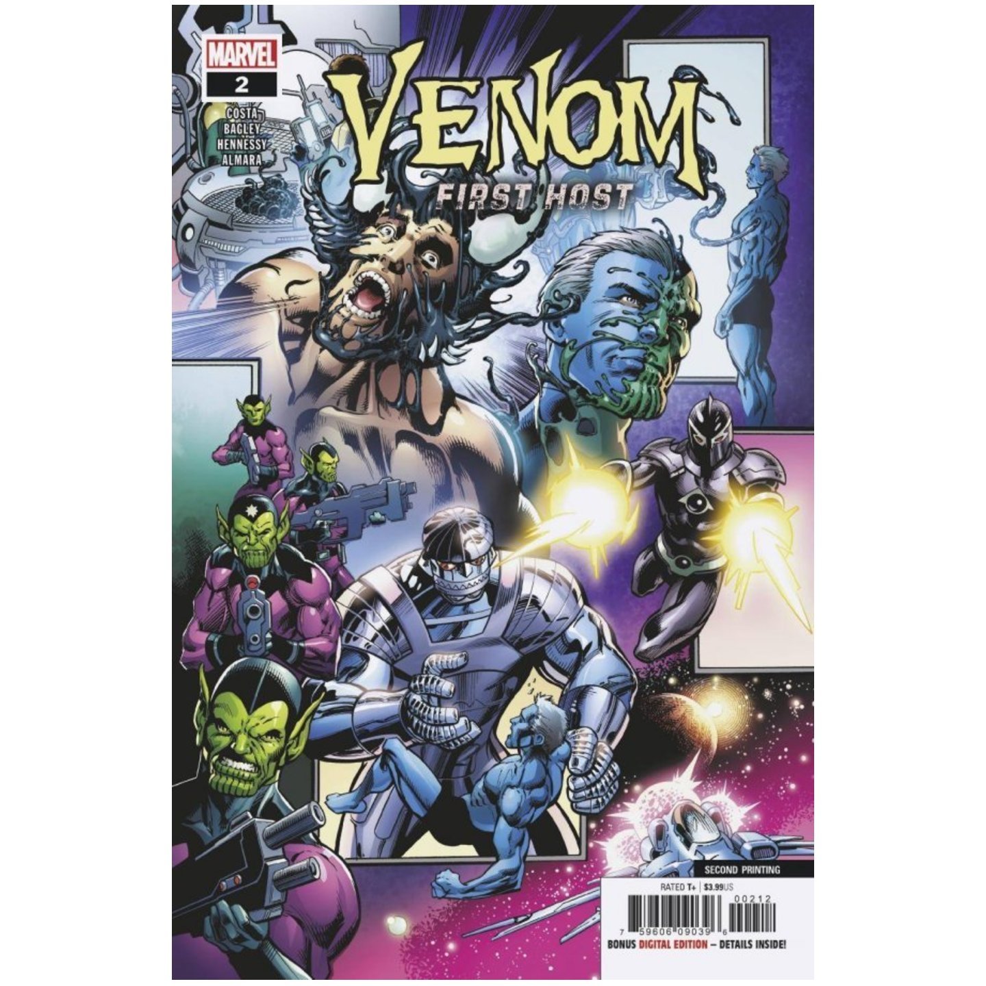 VENOM FIRST HOST #2 2ND PRINT