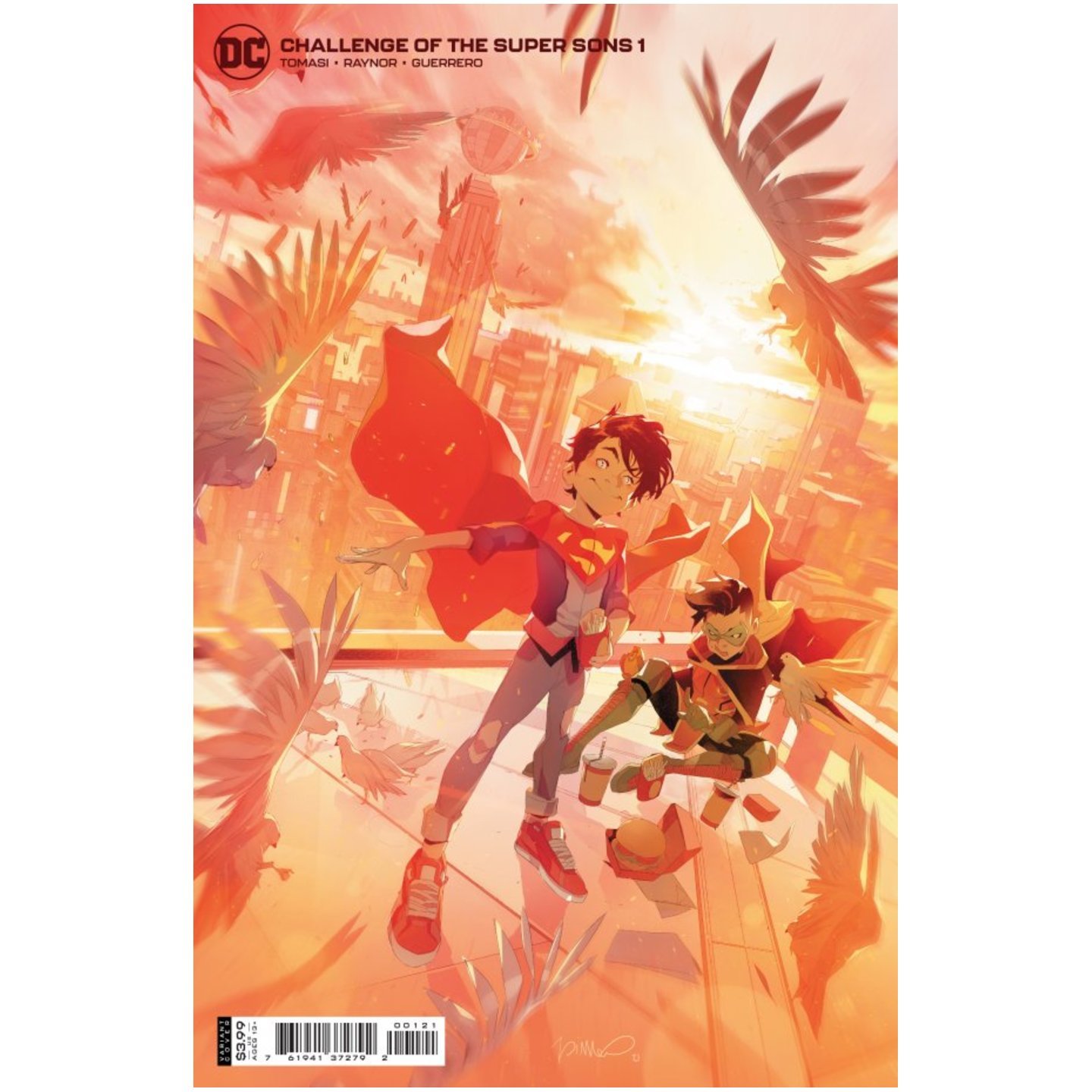 CHALLENGE OF THE SUPER SONS #1 (OF 7) CVR B SIMONE DI MEO VAR