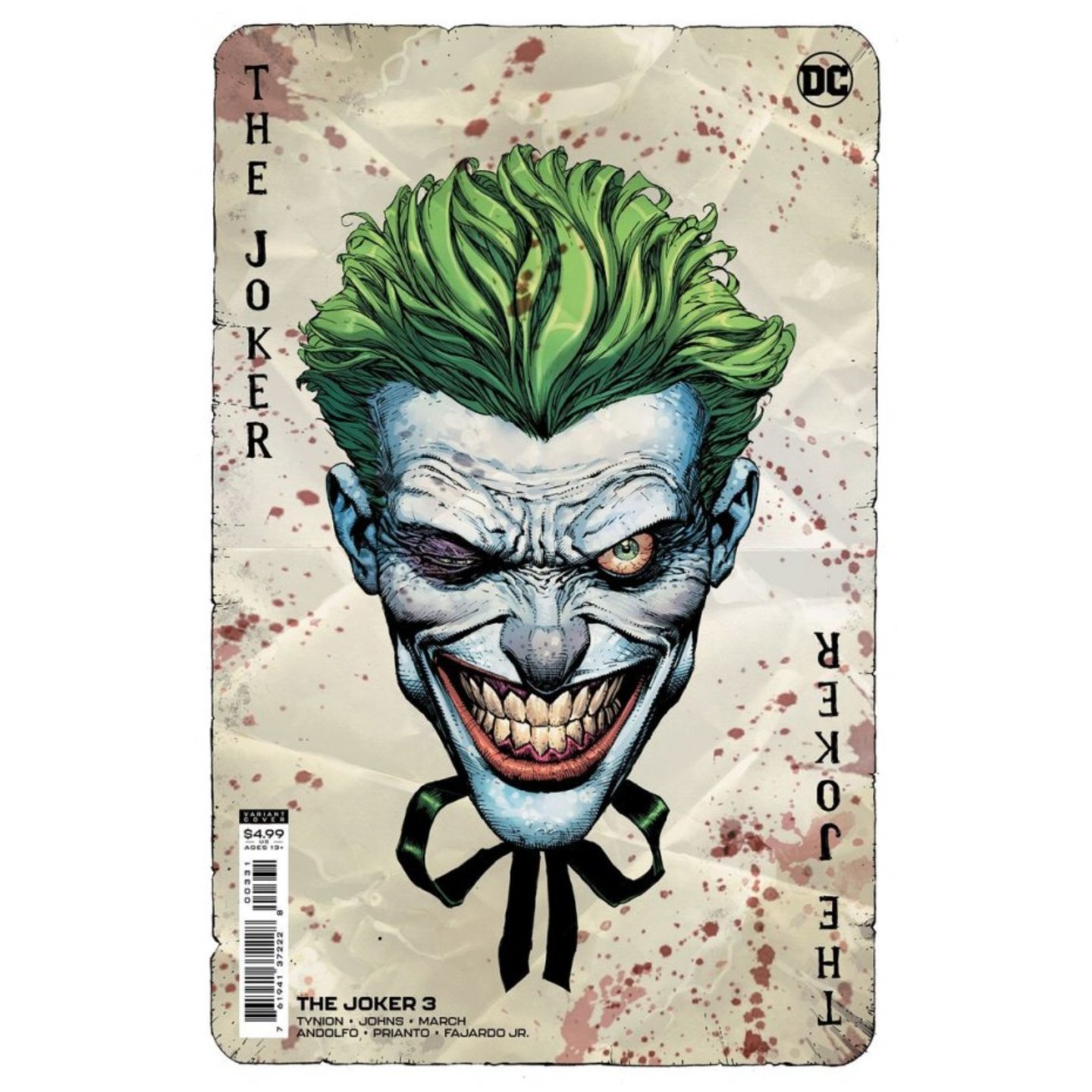 JOKER #3 CVR B DAVID FINCH VAR