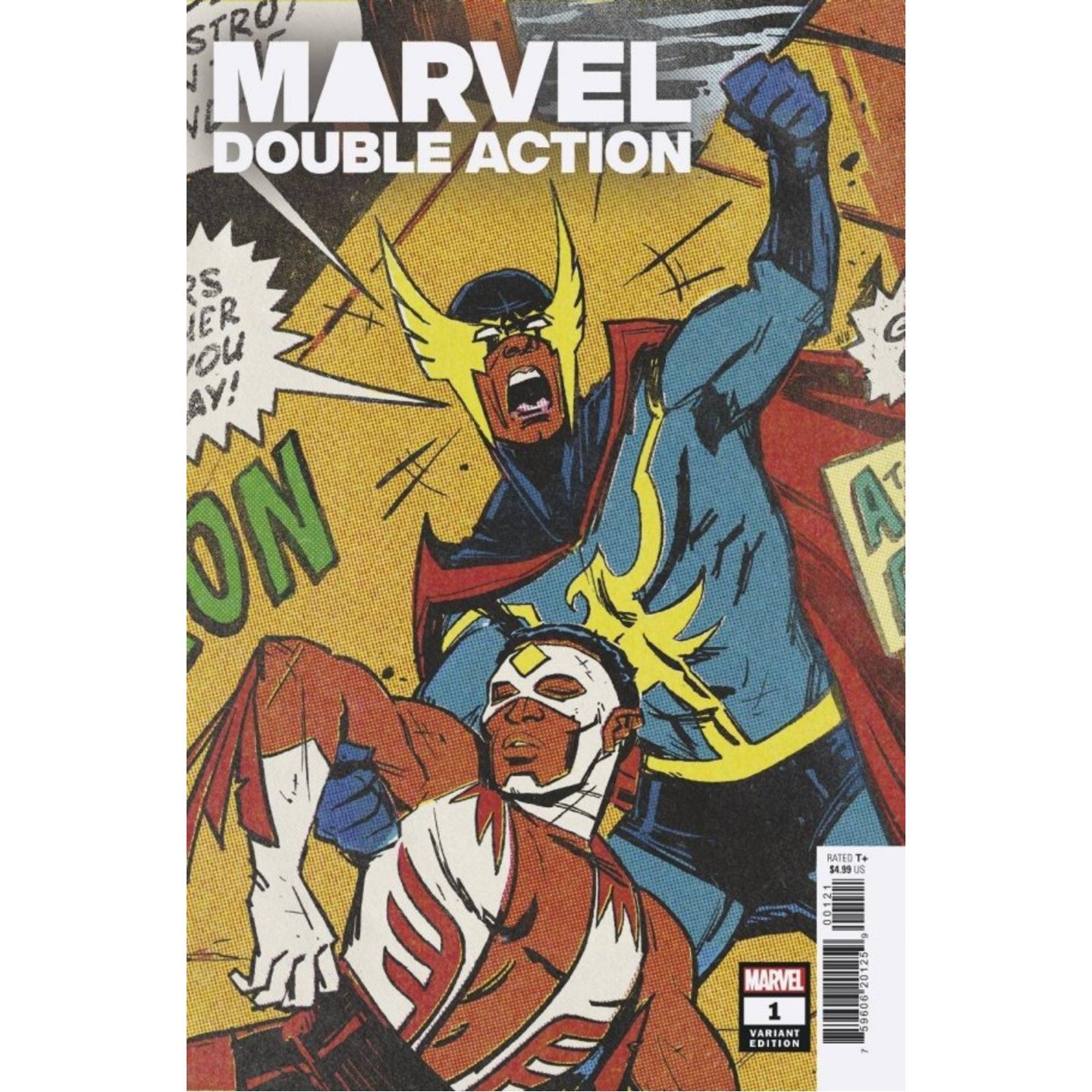 HEROES REBORN MARVEL DOUBLE ACTION #1 WU VAR