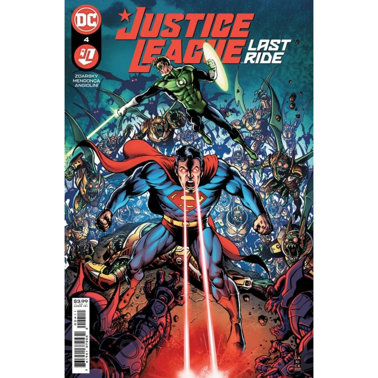 JUSTICE LEAGUE LAST RIDE #4 (OF 7) CVR A DARICK ROBERTSON