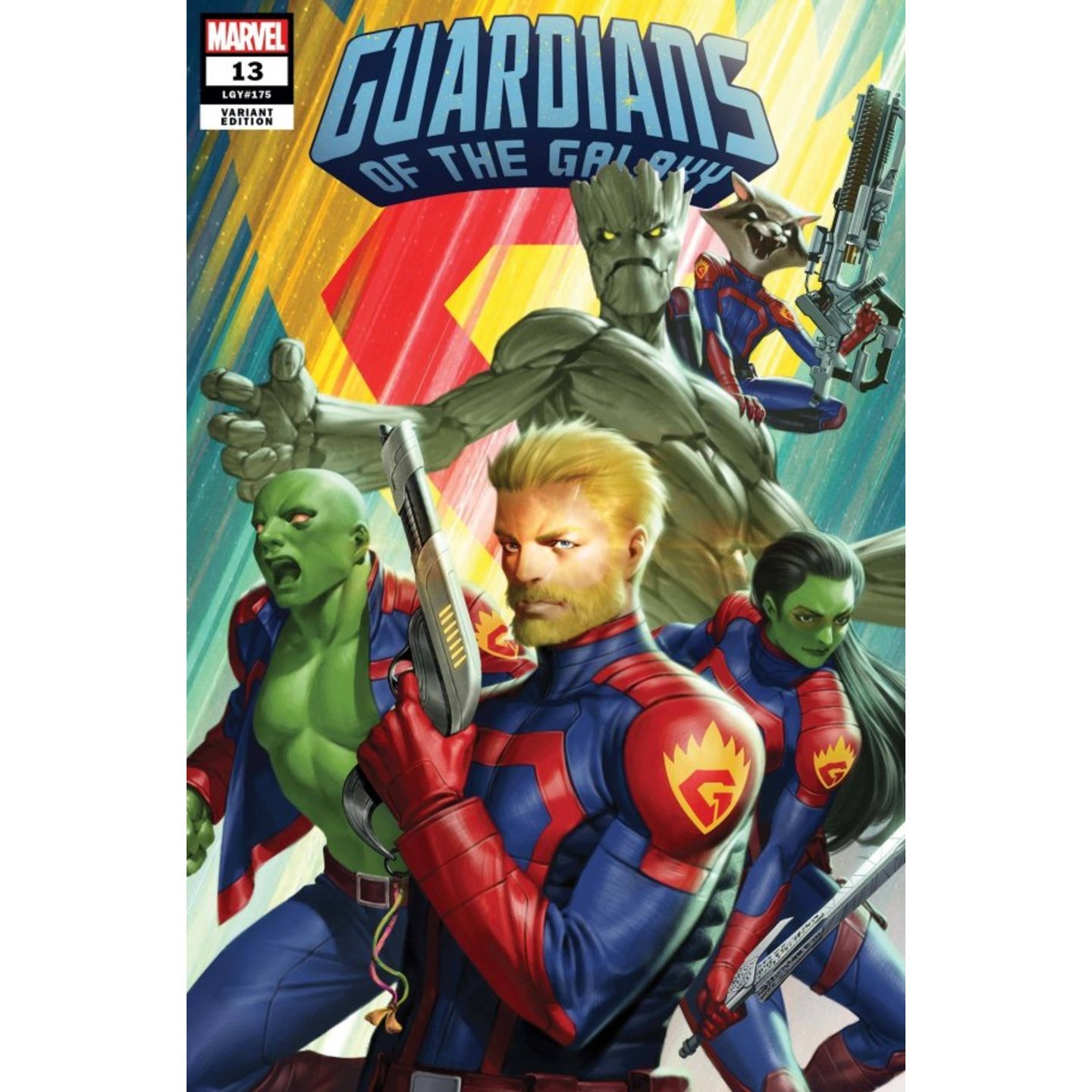 Guardians of the Galaxy #13 1:25 Yoon Variant