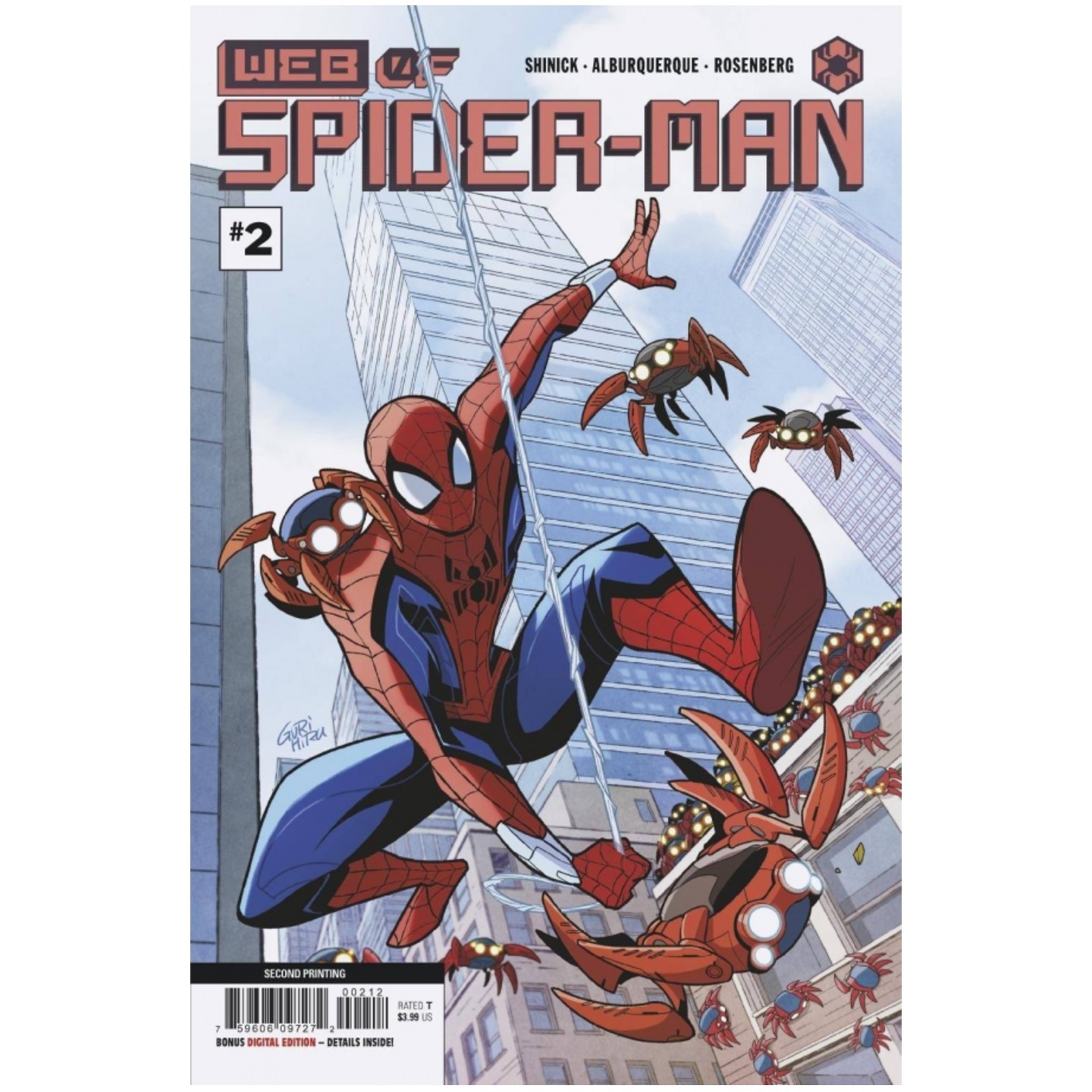 WEB OF SPIDER-MAN #2 (OF 5) 2ND PTG VAR