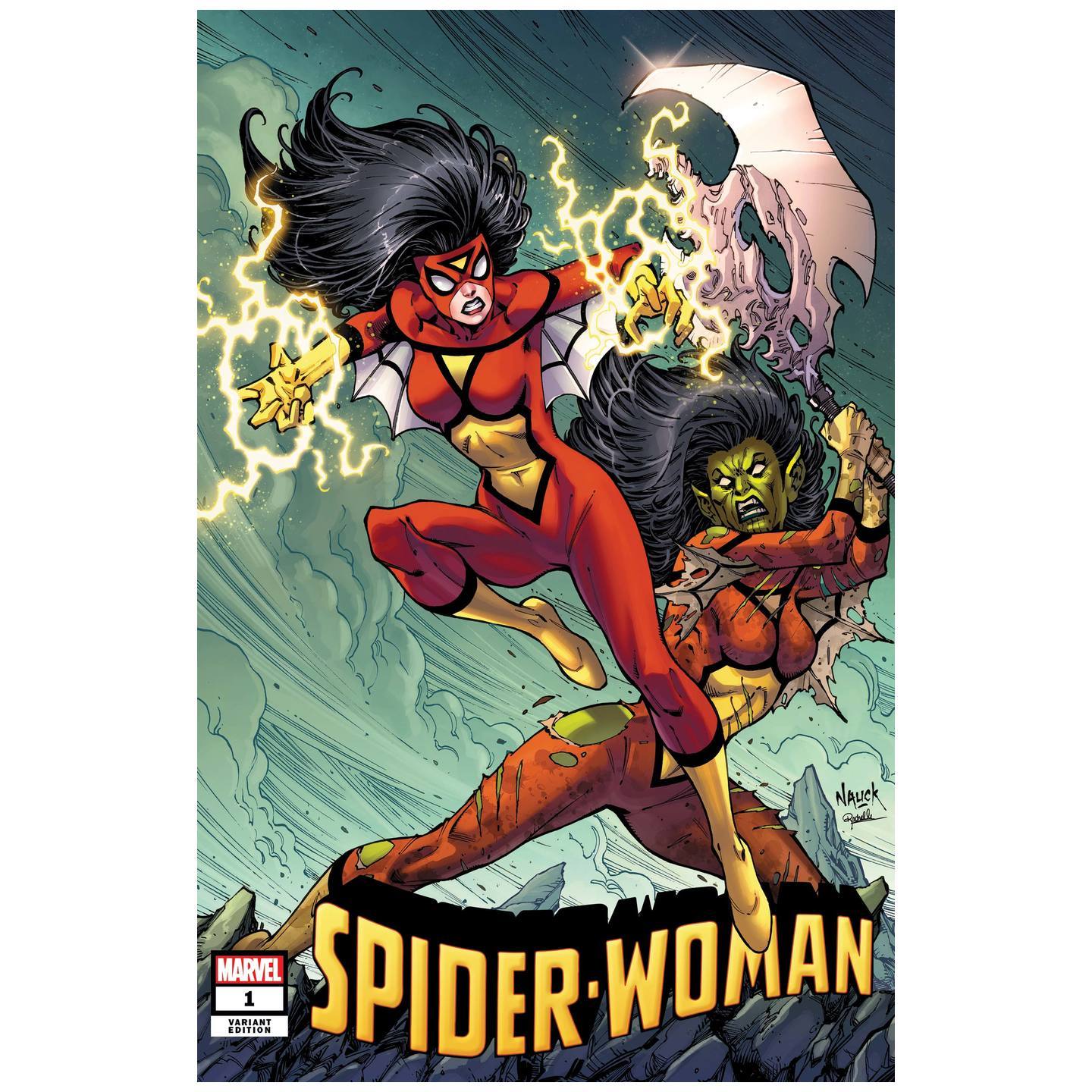 SPIDER-WOMAN 1 NAUCK VILLAINS VAR