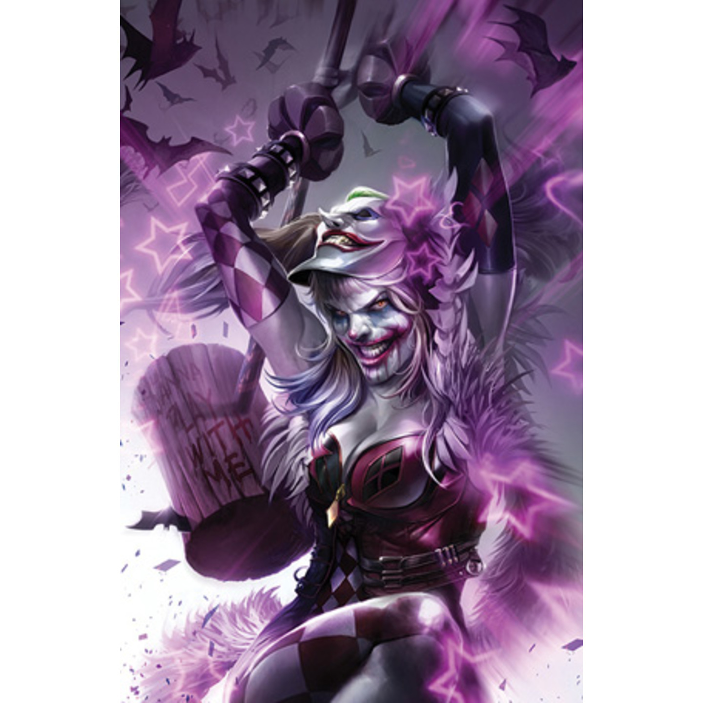 BATMAN 93 CARD STOCK FRANCESCO MATTINA VAR ED