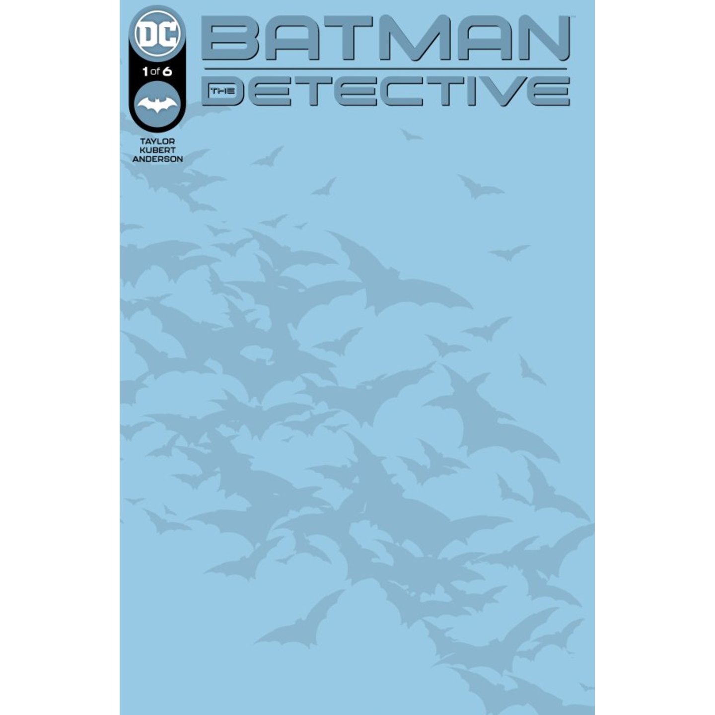 BATMAN THE DETECTIVE #1 (OF 6) CVR C BLANK CARD STOCK VAR