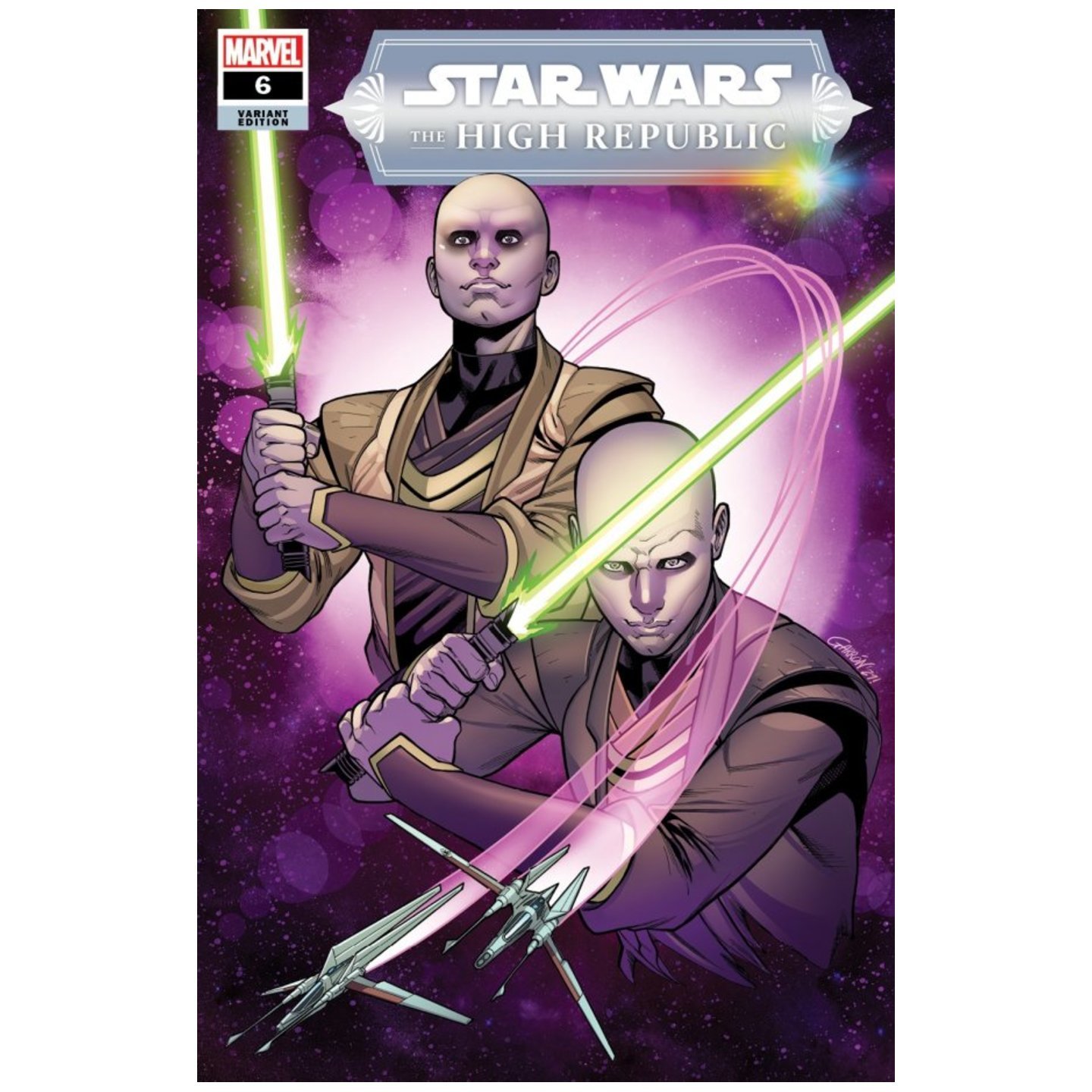 STAR WARS HIGH REPUBLIC #6 GARRON PRIDE VAR