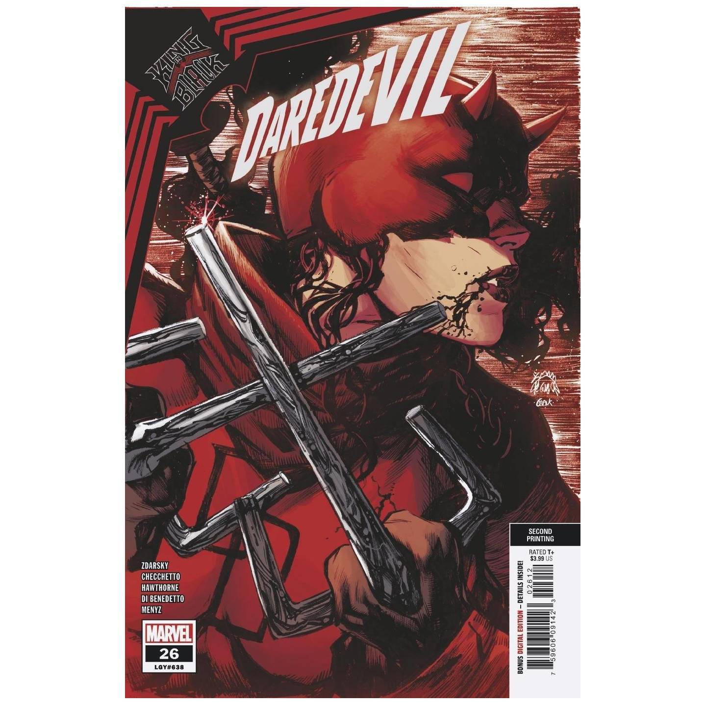 DAREDEVIL #26 2ND PTG VAR KIB