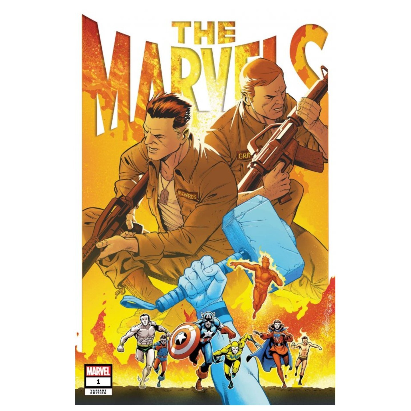 THE MARVELS #1 PACHECO VAR