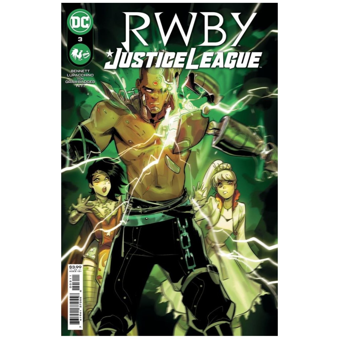 RWBY JUSTICE LEAGUE #3 (OF 7) CVR A MIRKA ANDOLFO