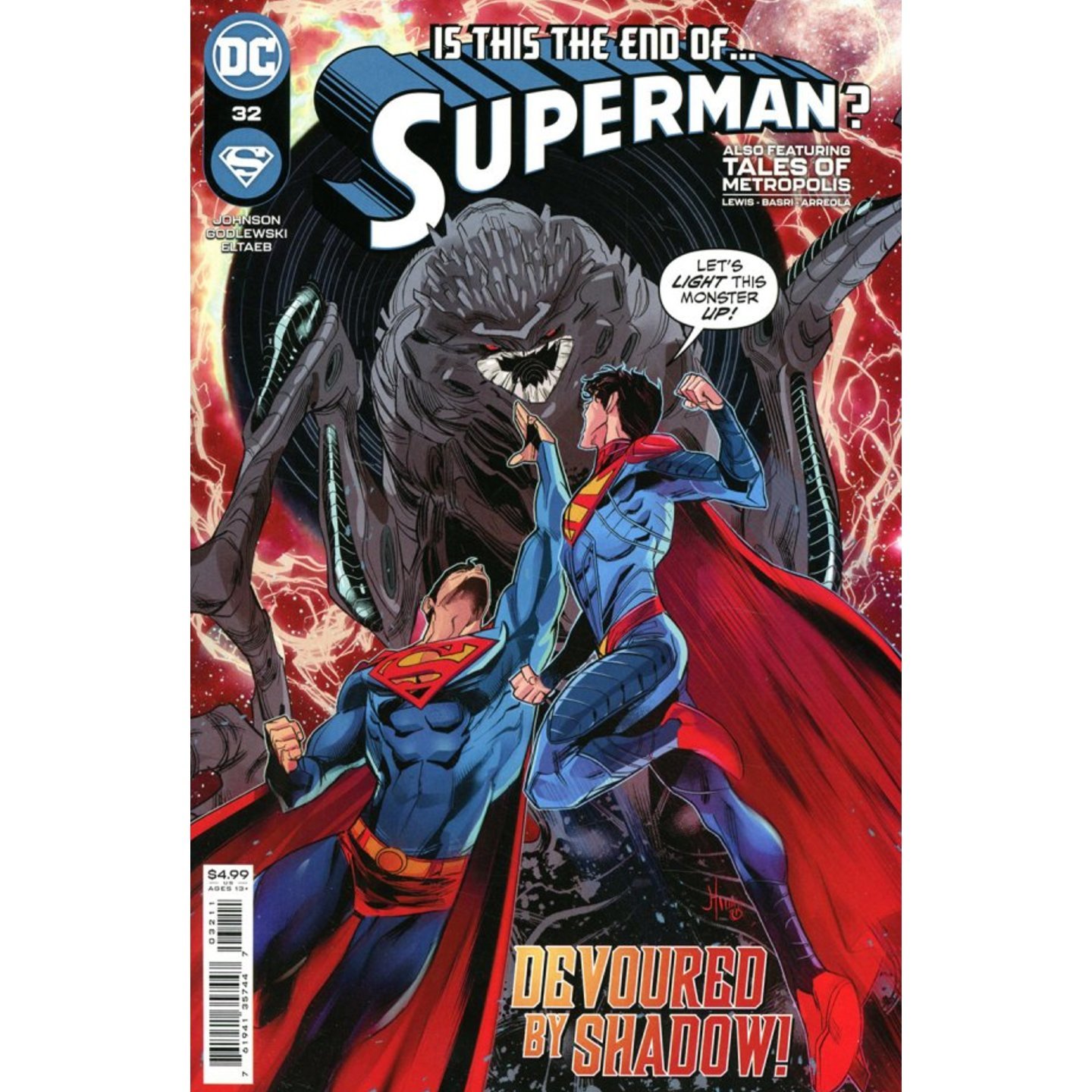 SUPERMAN #32 CVR A JOHN TIMMS