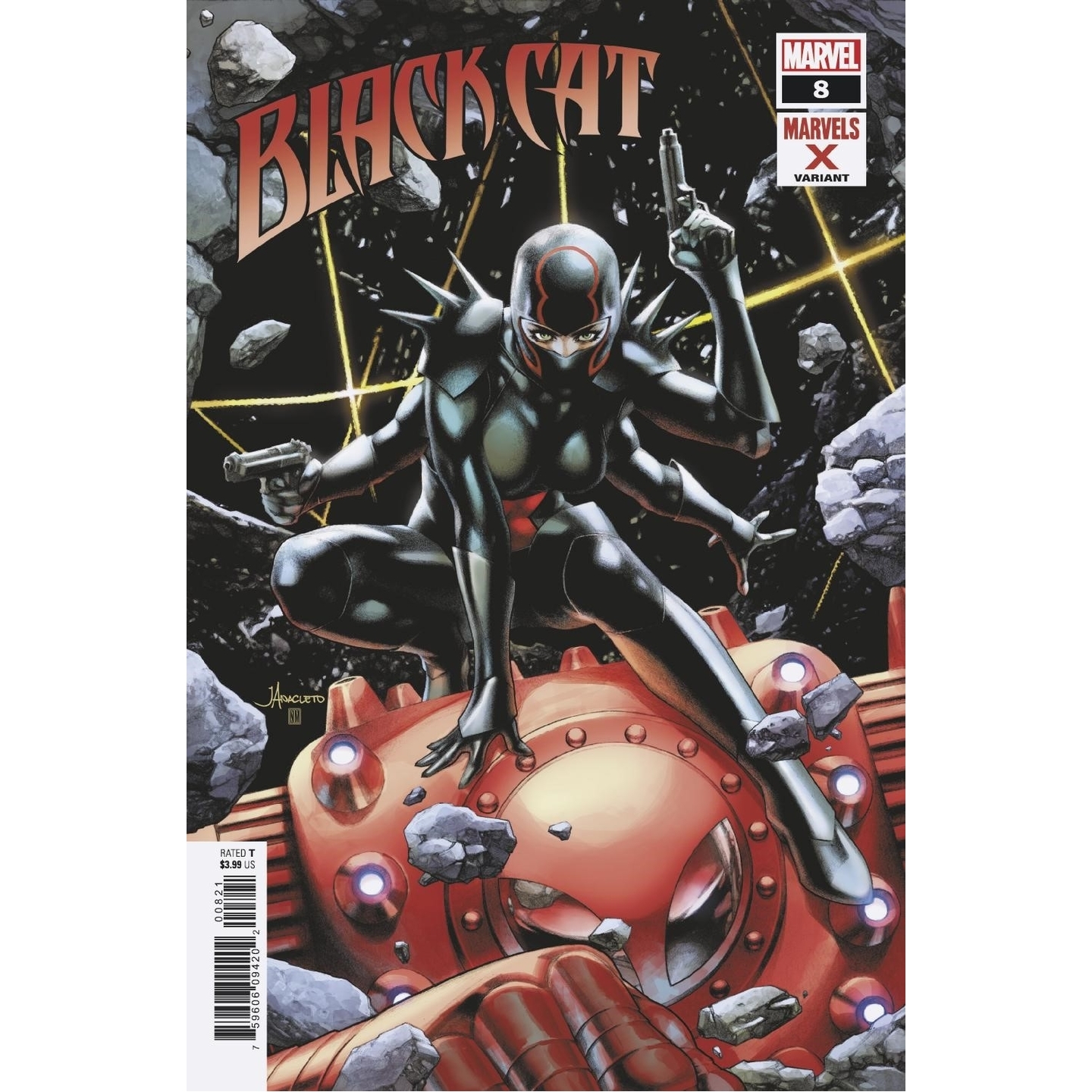 BLACK CAT 8 ANACLETO MARVELS X VAR