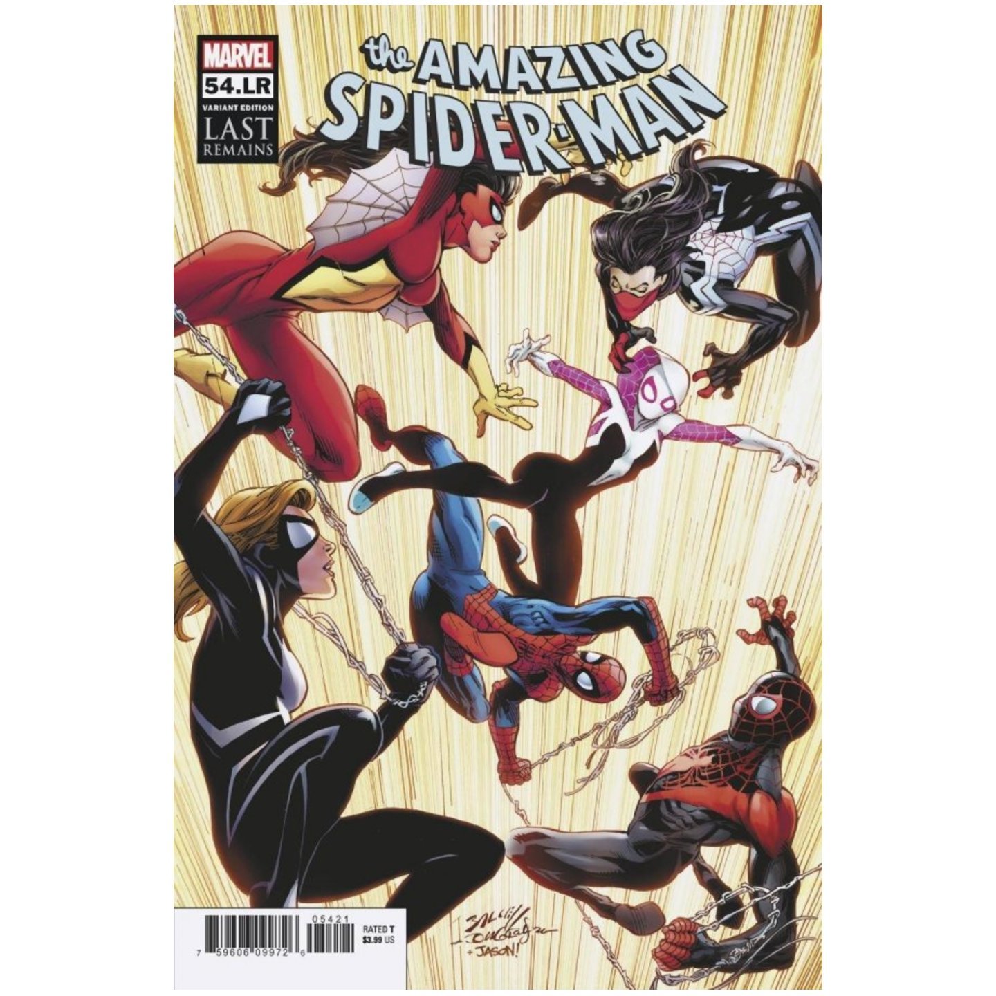 AMAZING SPIDER-MAN #54.LR BAGLEY VAR