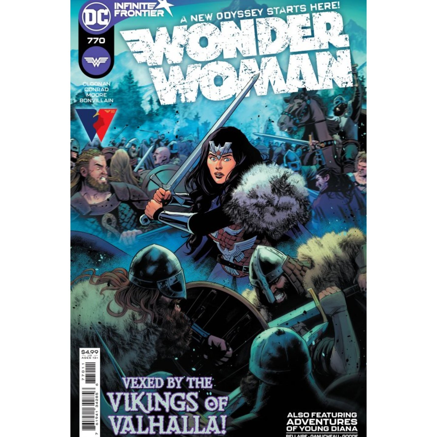 WONDER WOMAN 770 CVR A TRAVIS MOORE