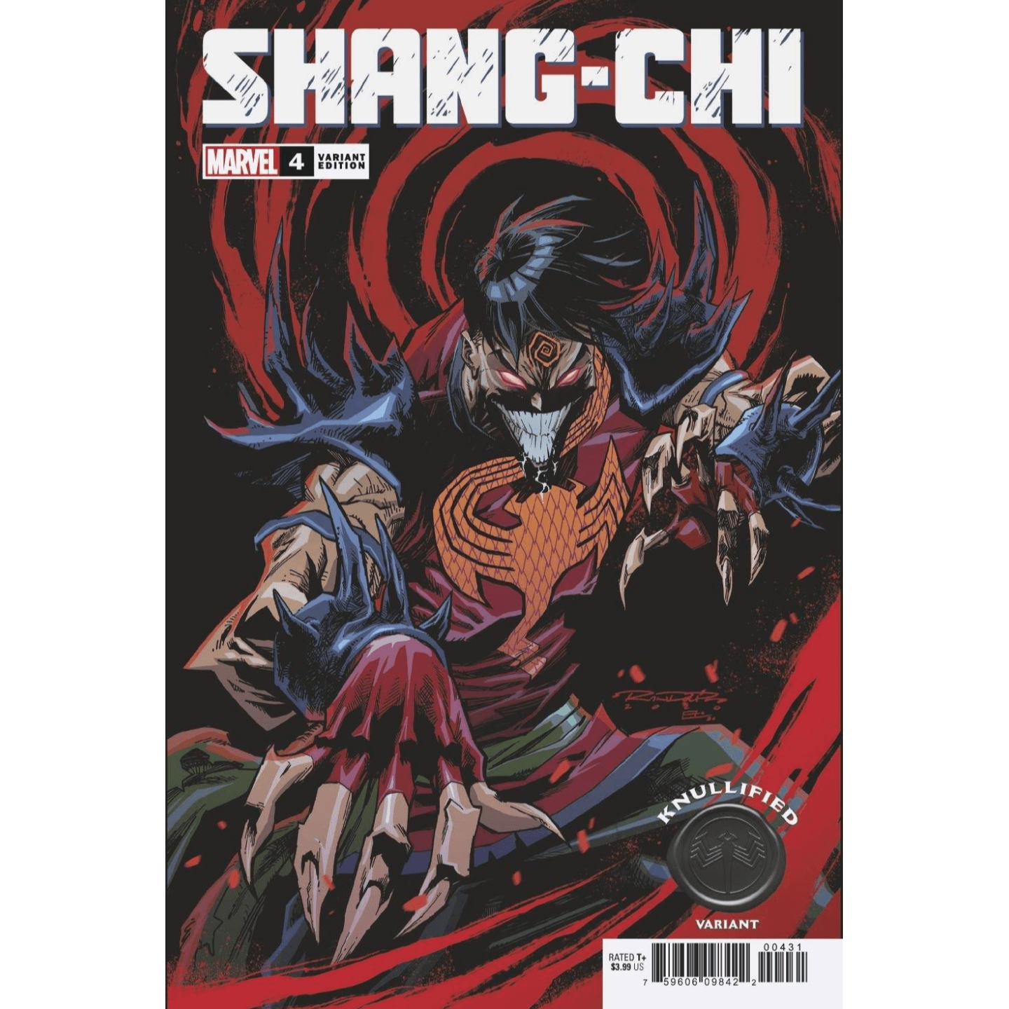 SHANG-CHI #4 (OF 5) RANDOLPH KNULLIFIED VAR