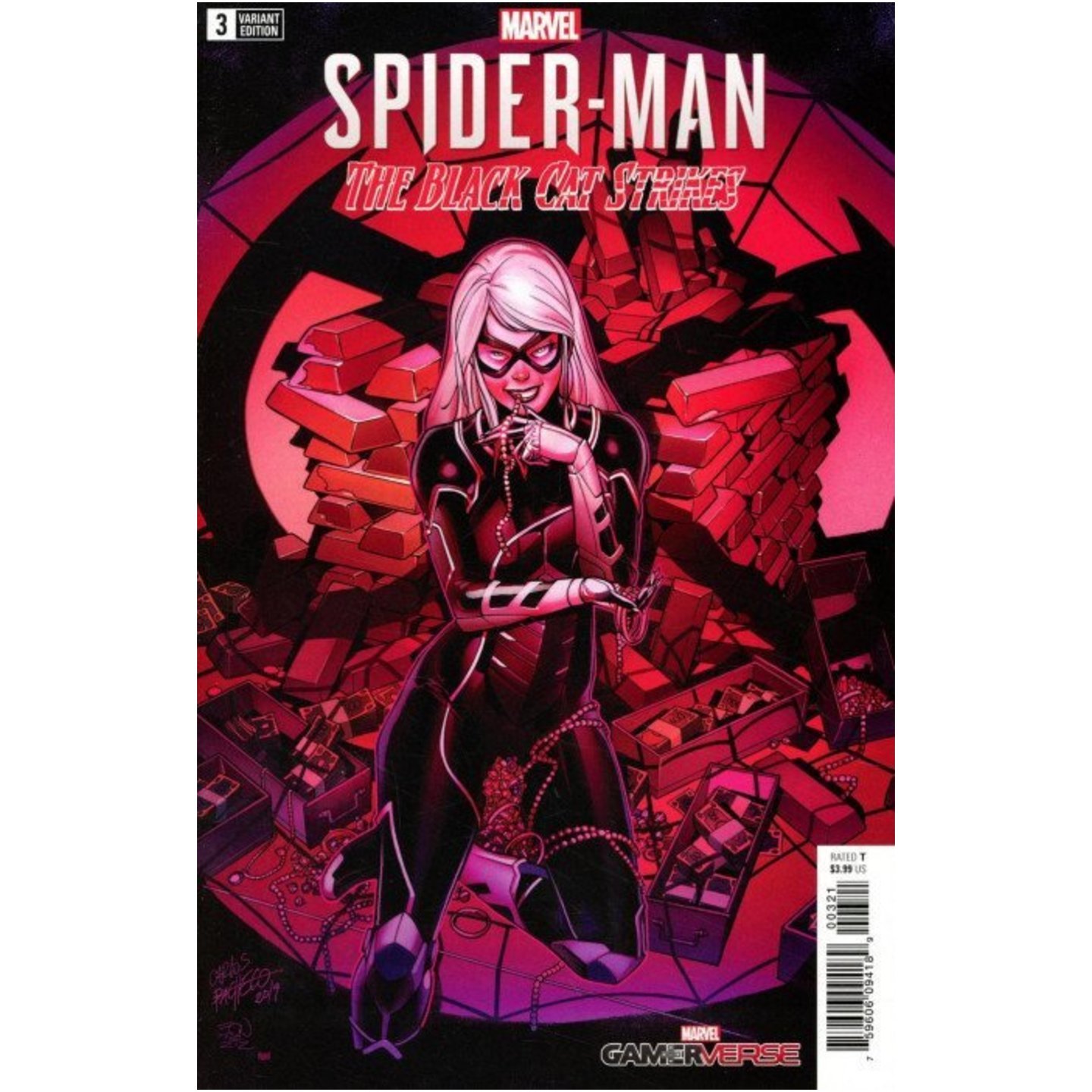 Marvel's Spider-Man: The Black Cat Strikes #3 1:25 Carlos Pacheco Variant