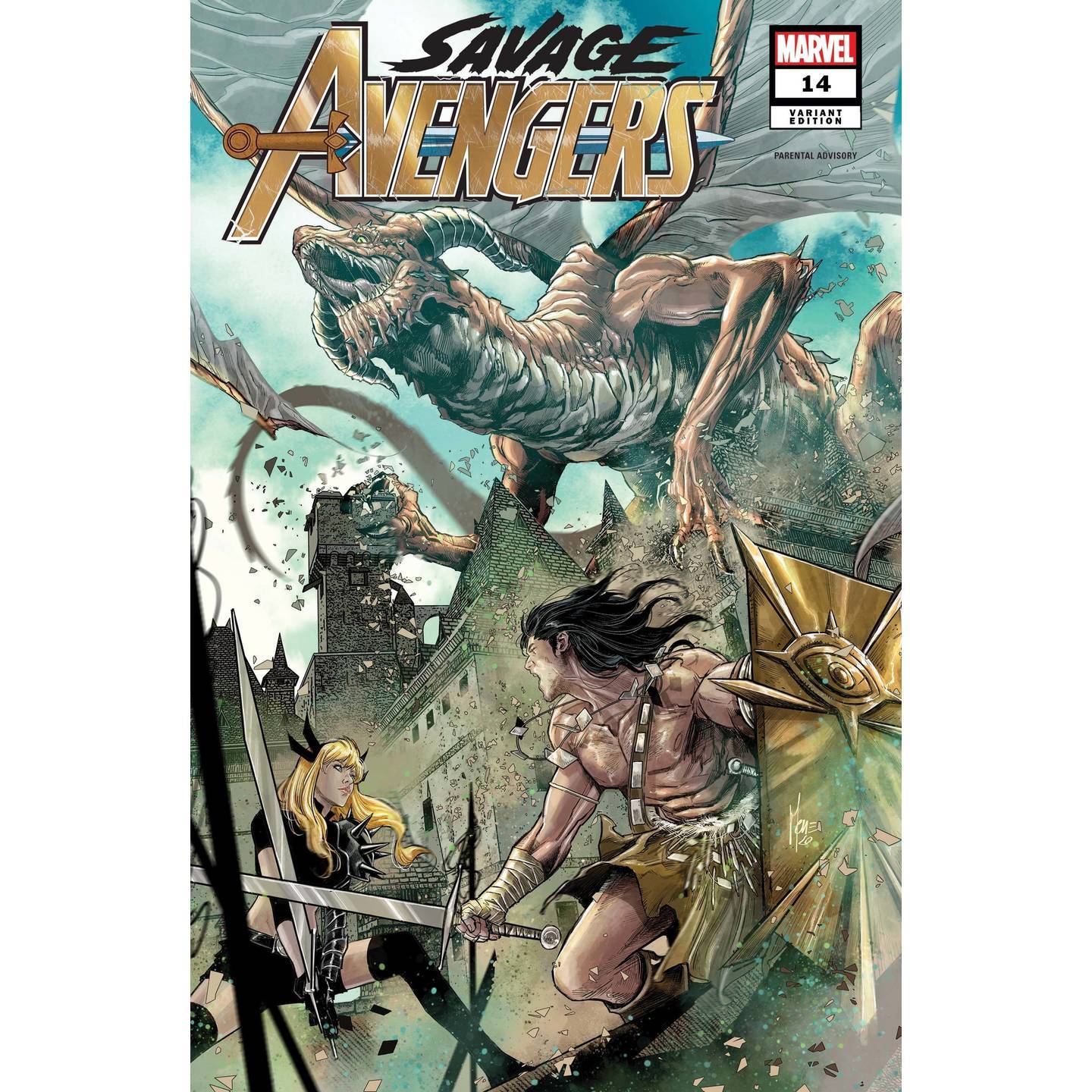 SAVAGE AVENGERS #14 CHECCHETTO VAR