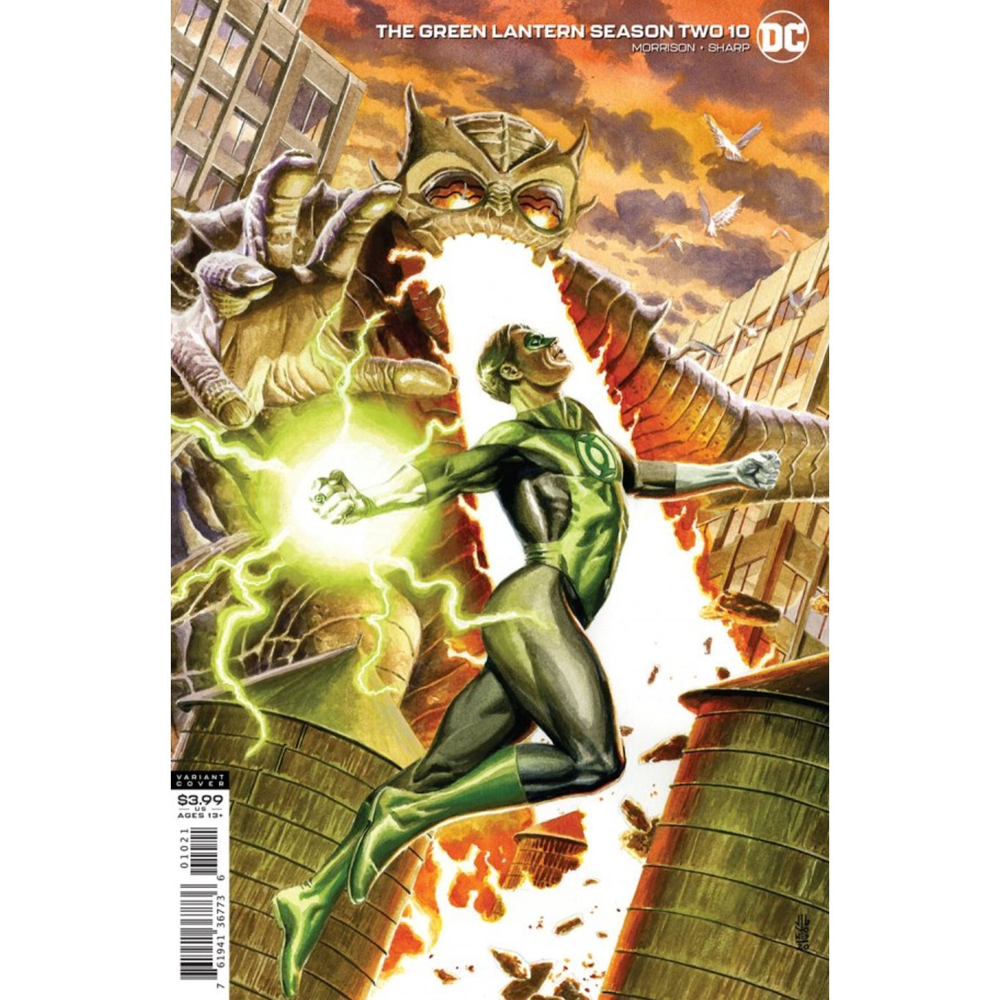 GREEN LANTERN SEASON TWO #10 (OF 12) CVR B JG JONES VAR